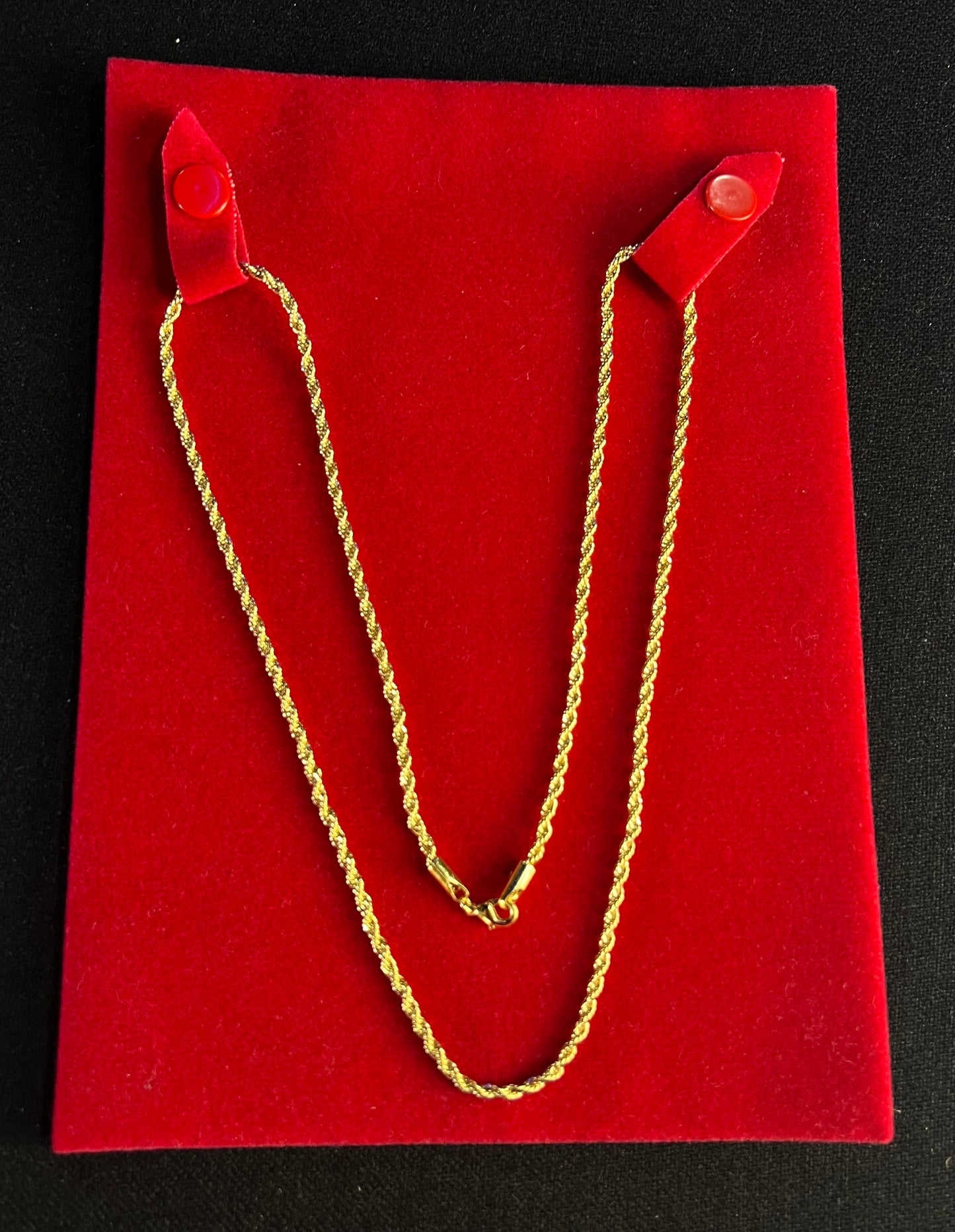 Cordão Baiano | Corrente Banhada a Ouro 18K - 60cm