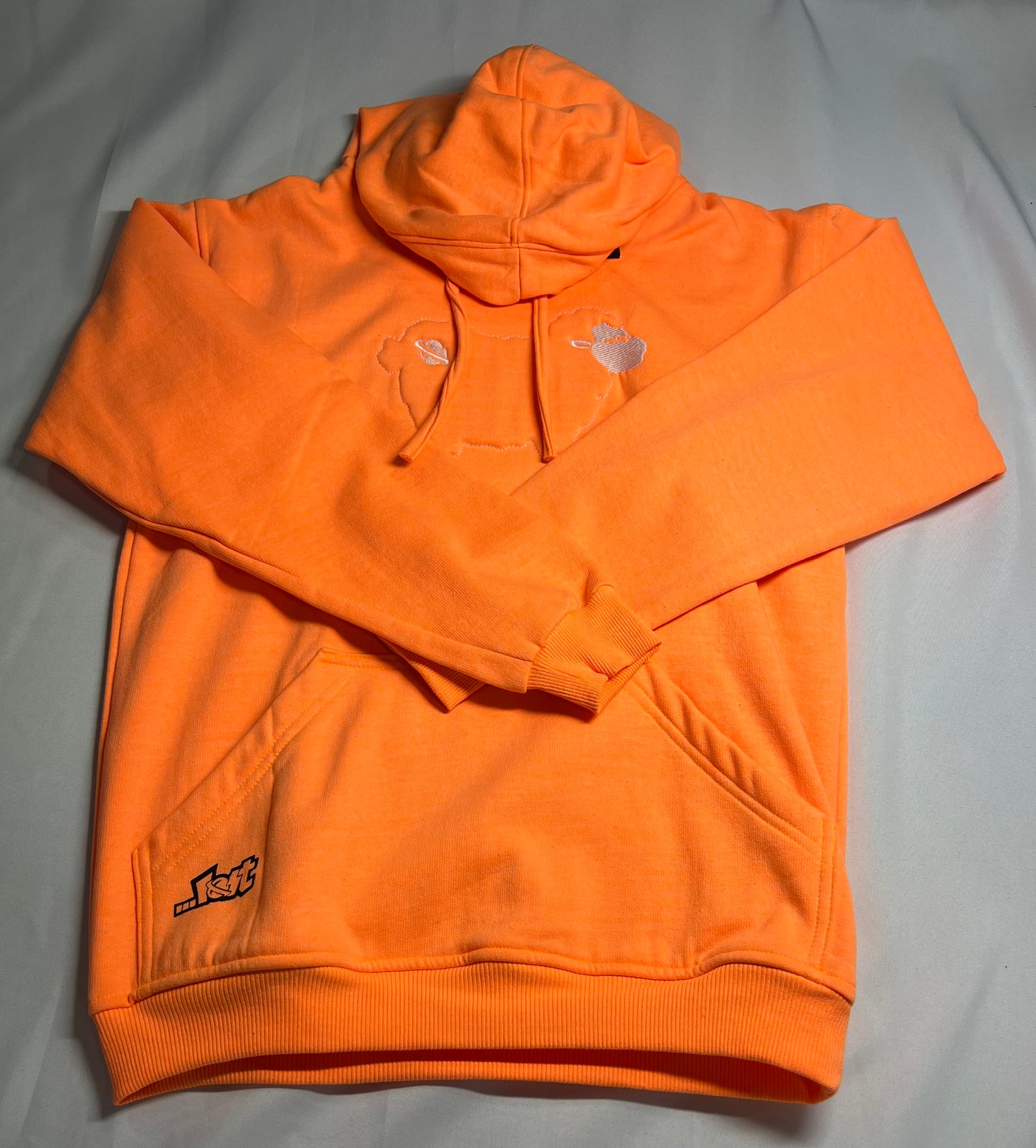 MOLETOM CANGURU LOST LARANJA NEON