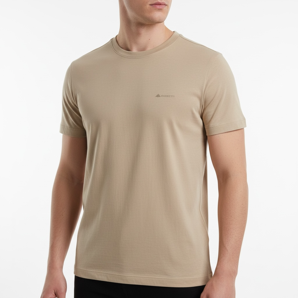 T-Shirt Favoretti | Cotton Fav - Alto Relevo De La Crème