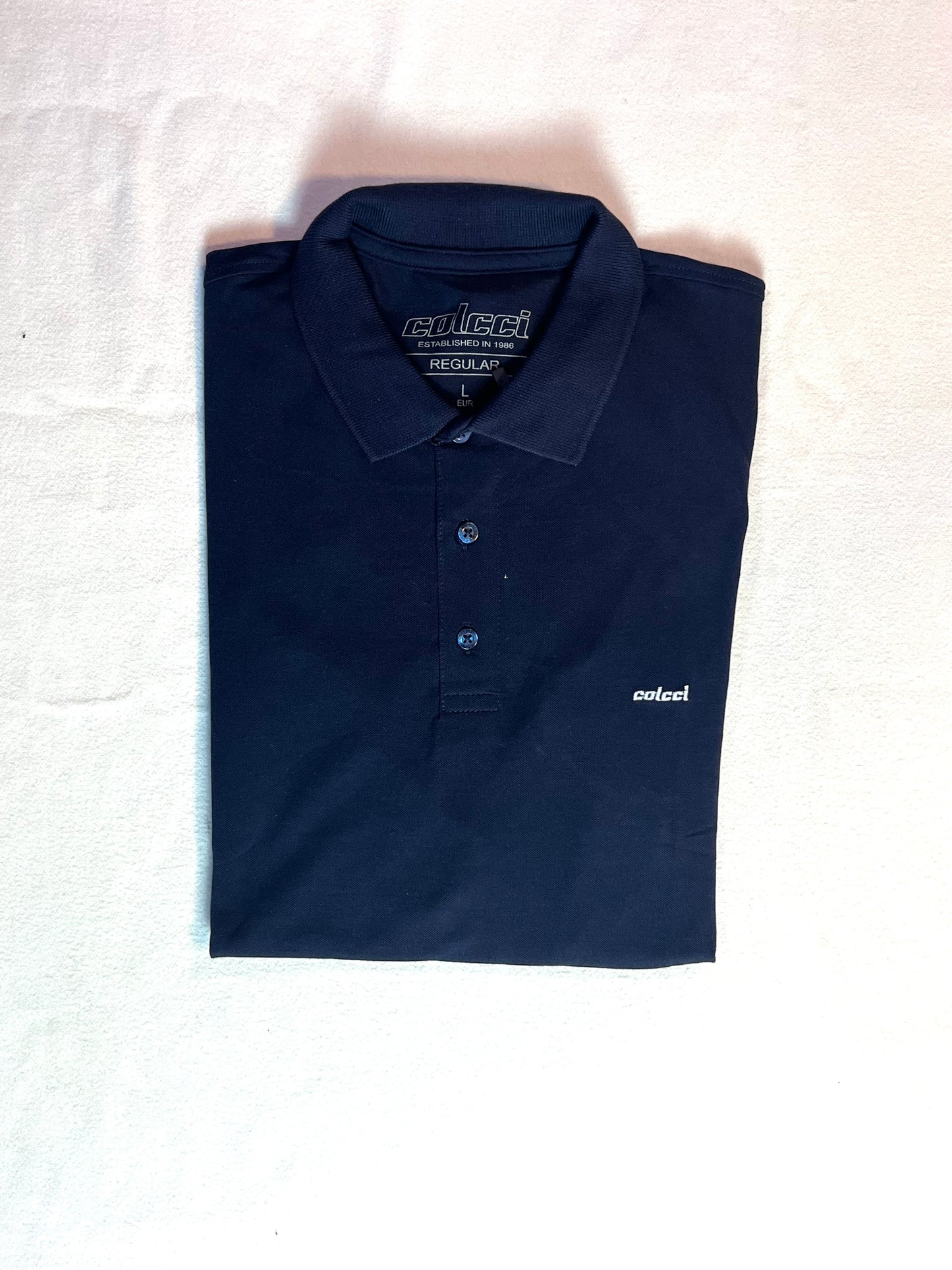 Camisa Polo CCI Azul Marinho