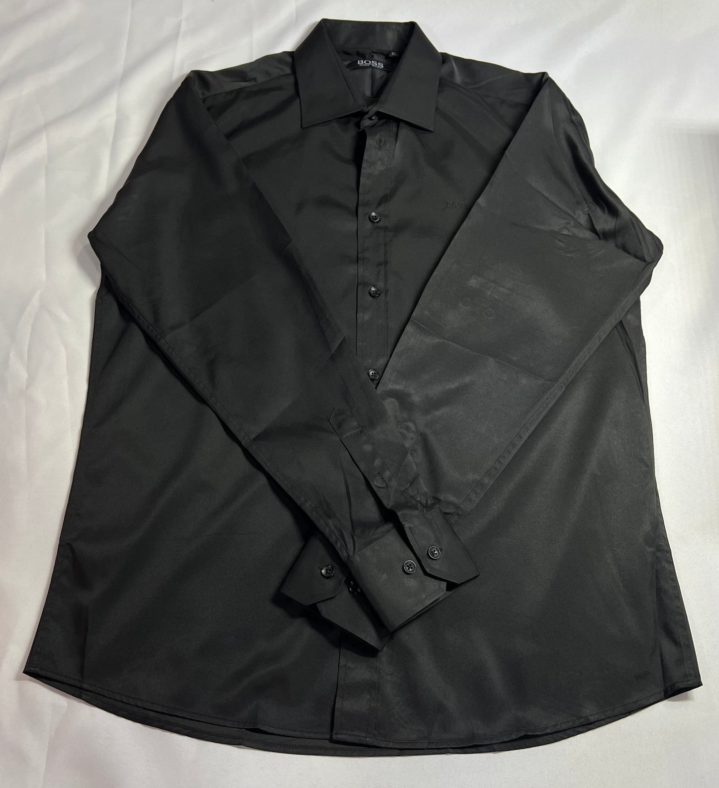 CAMISA SOCIAL HUGO BOSS PRETA