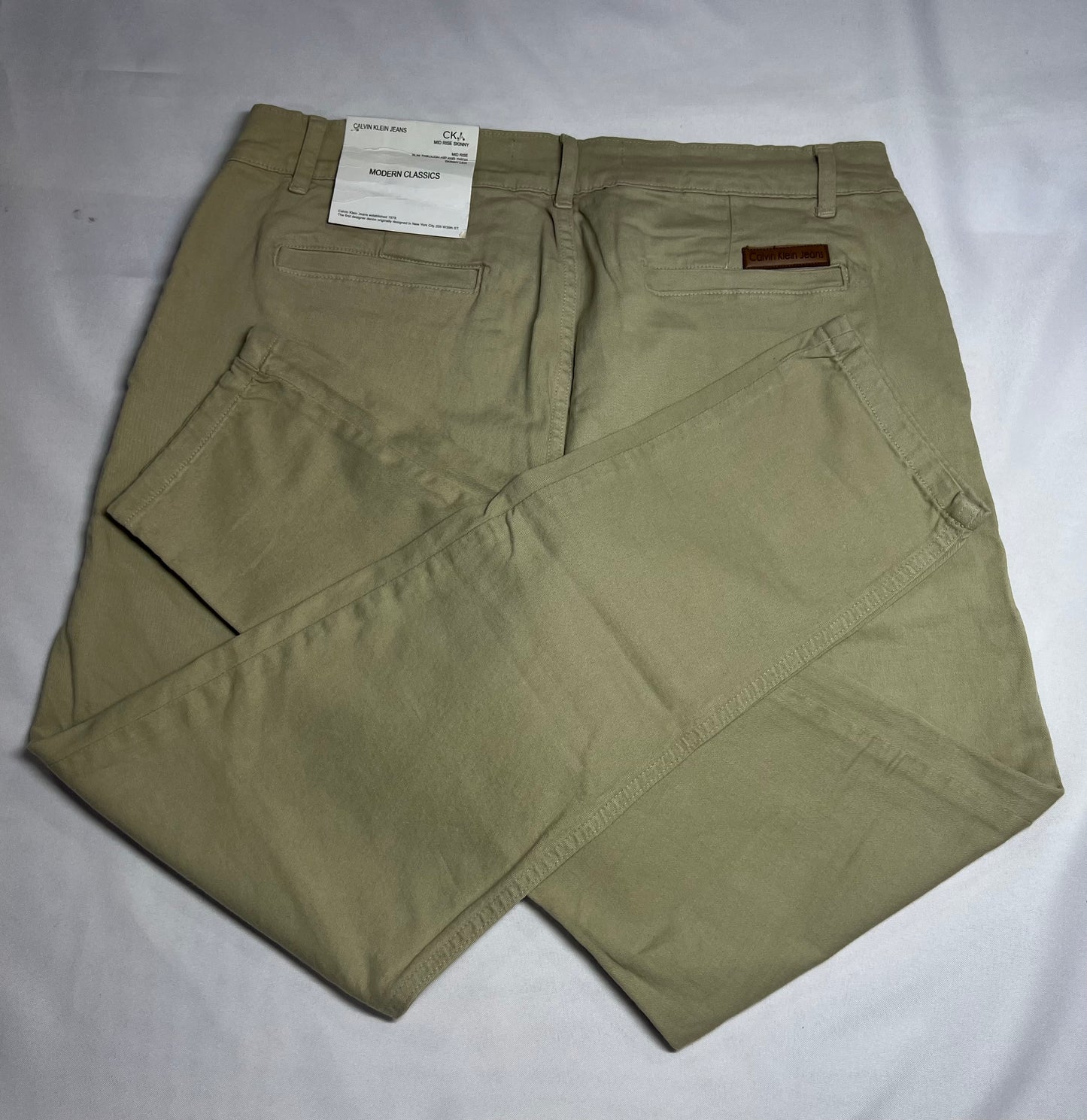 CALÇA ALFAIATARIA CALVIN KLEIN |OFF