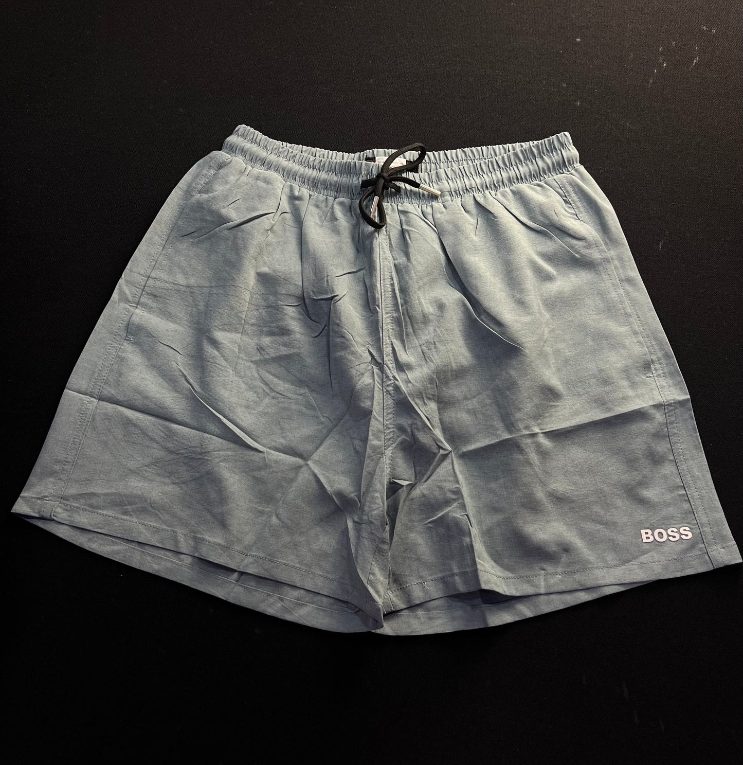 BEACH SHORT BOSS - CINZA CLARO