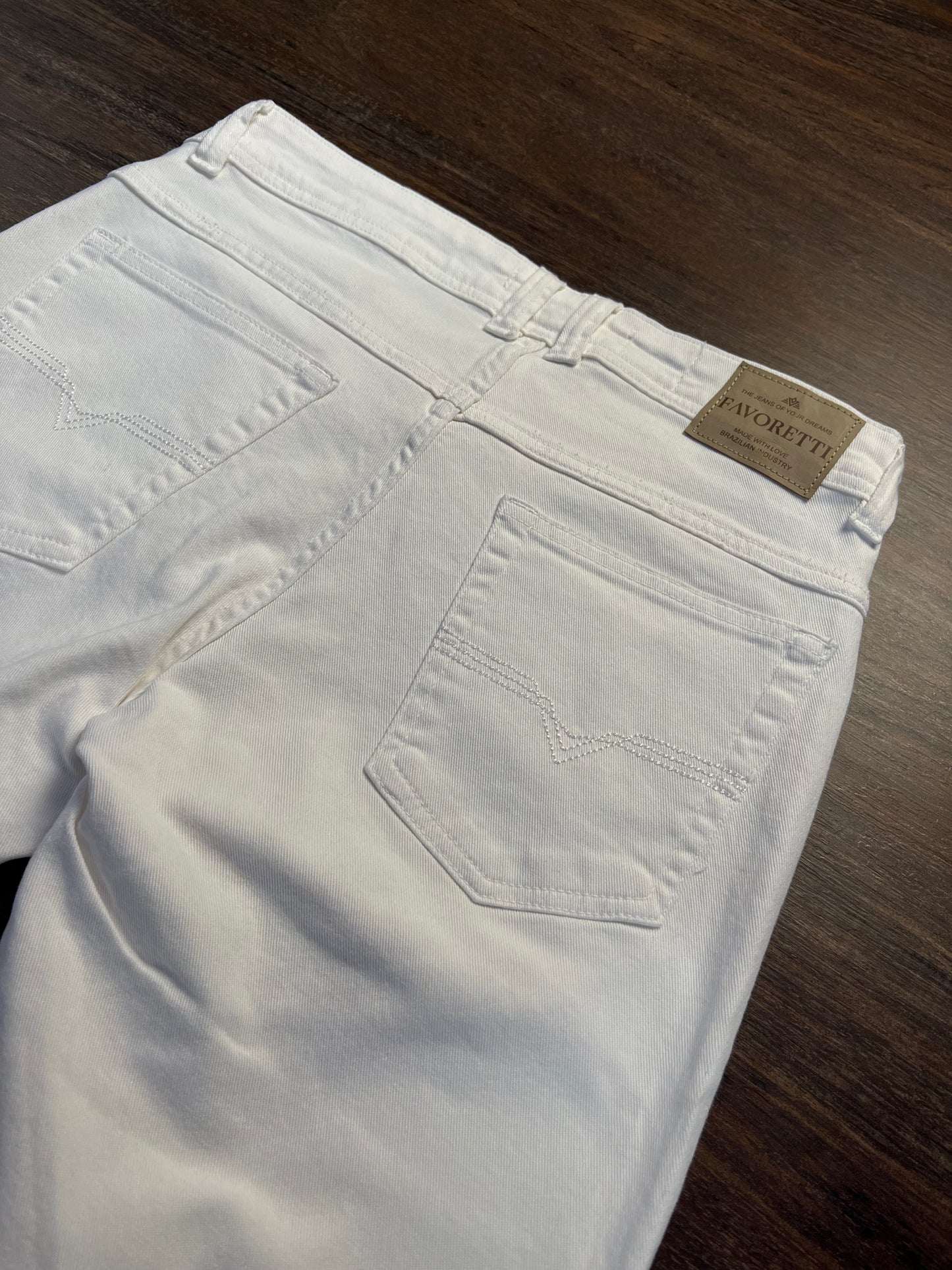 CALÇA JEANS | FAVORETTI - BRANCA