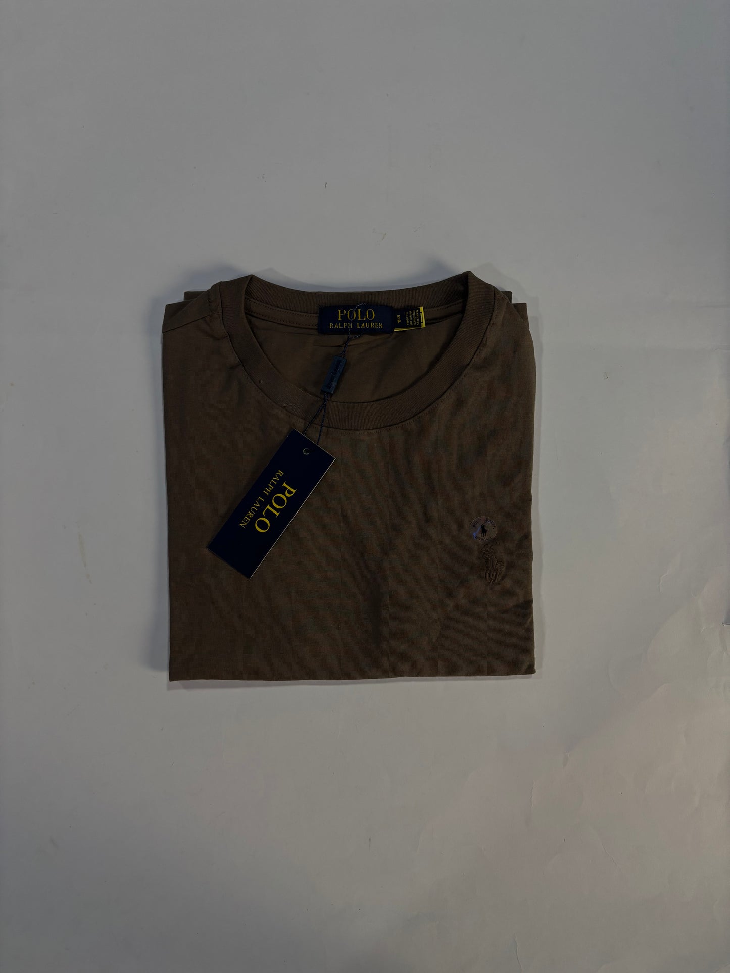 T-Shirt Ralph Lauren | Tee Special Cotton Pima - Mocha Café
