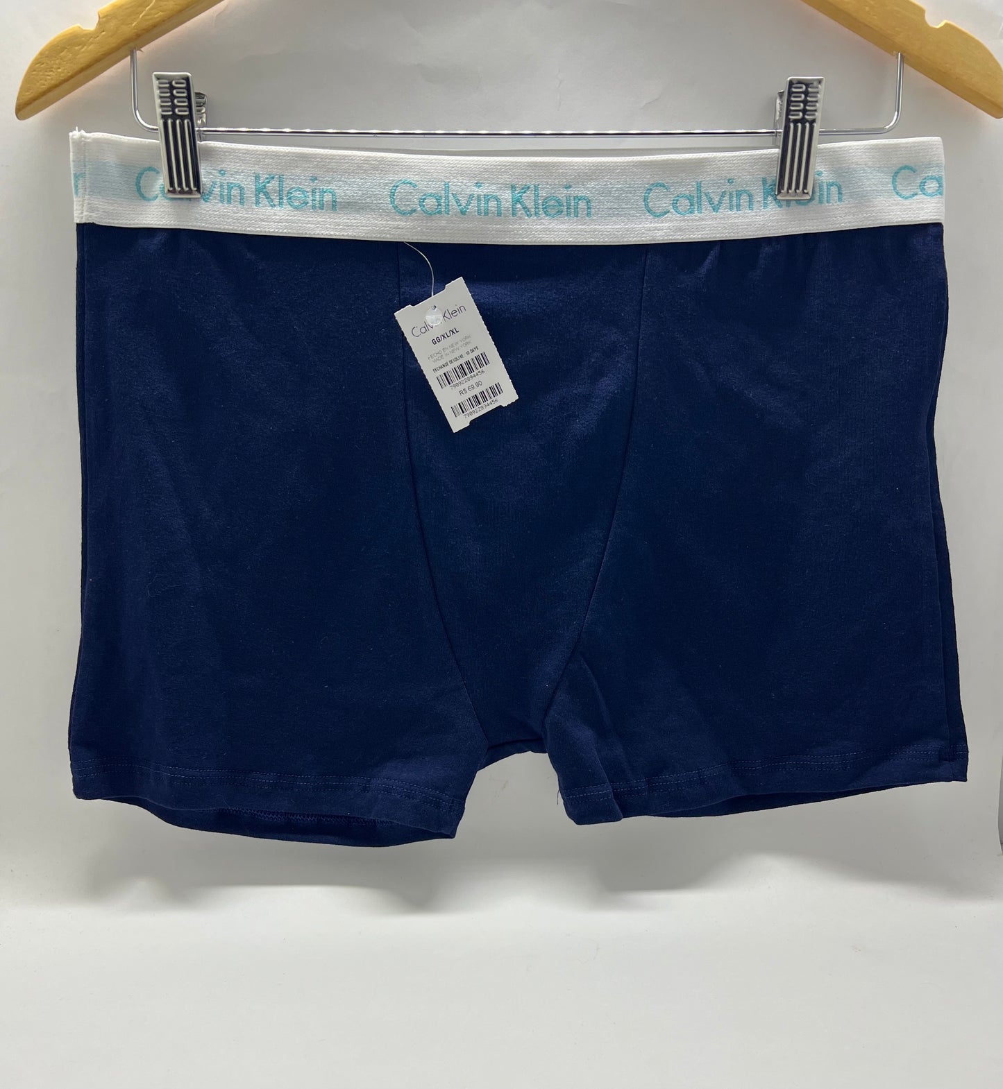 CUECA CK AZUL MARINHO | CÓS VERDE ÁGUA