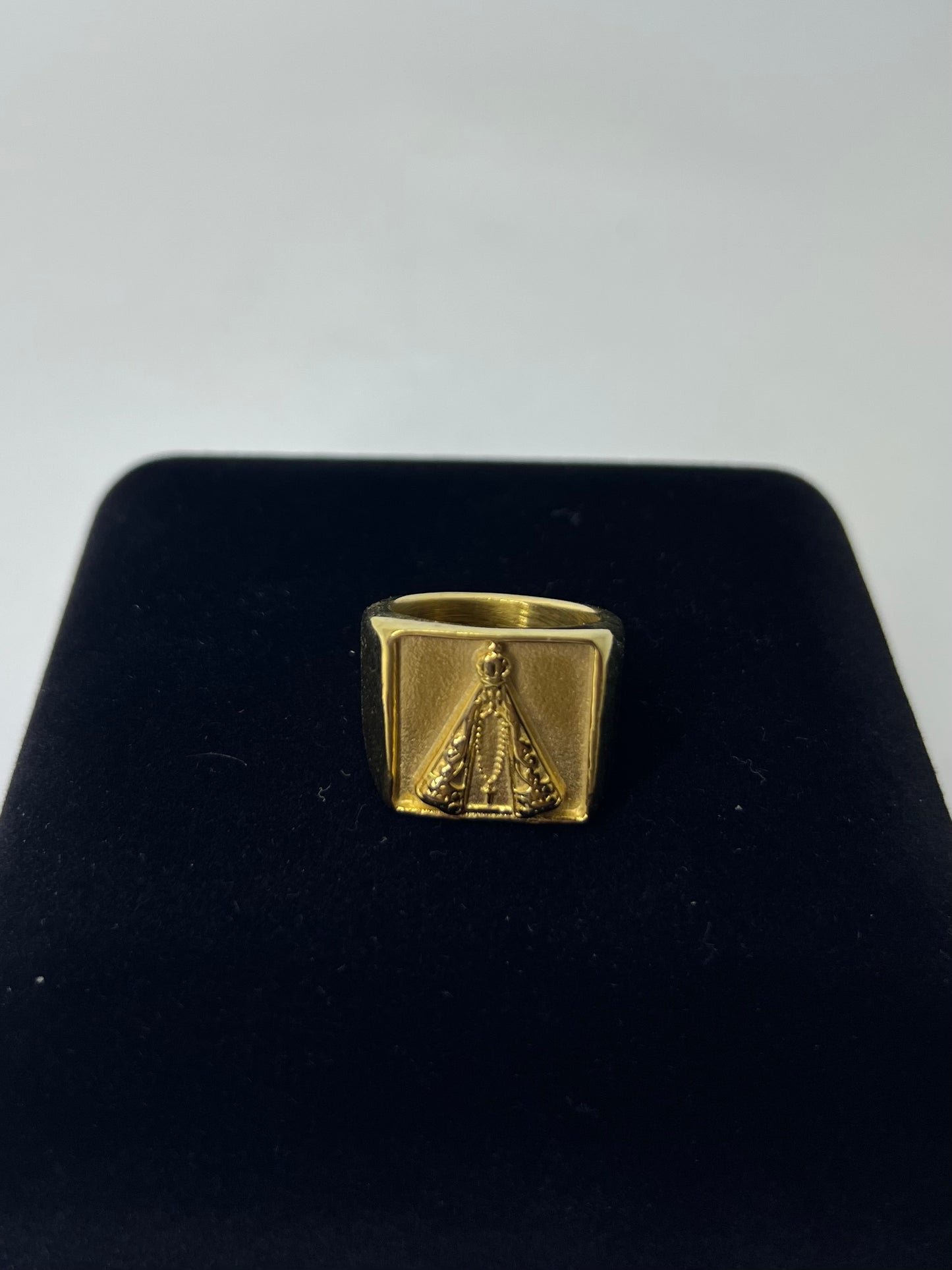 ANEL DOURADO BANHADO A OURO 21 CM