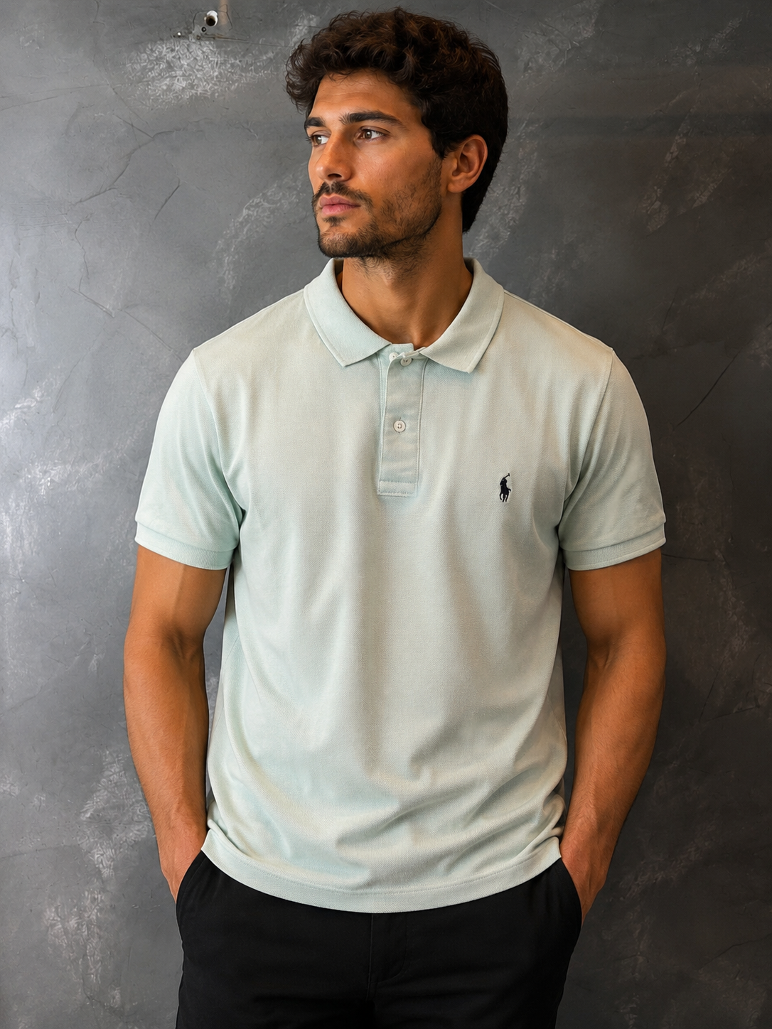 Camisa Polo Ralph Lauren Verde claro