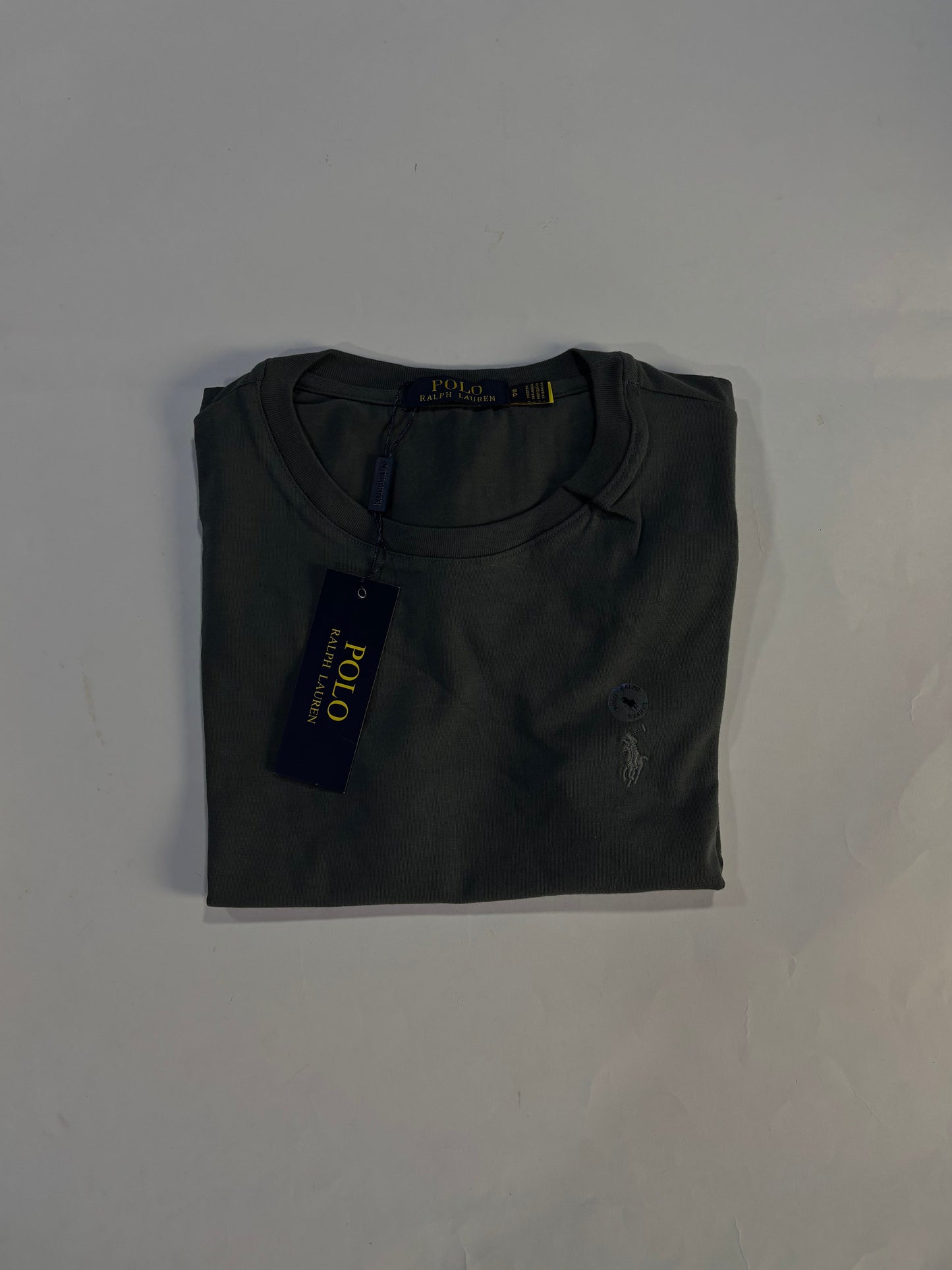 T-Shirt Ralph Lauren | Tee Special Cotton Pima - Cinza Tempestade