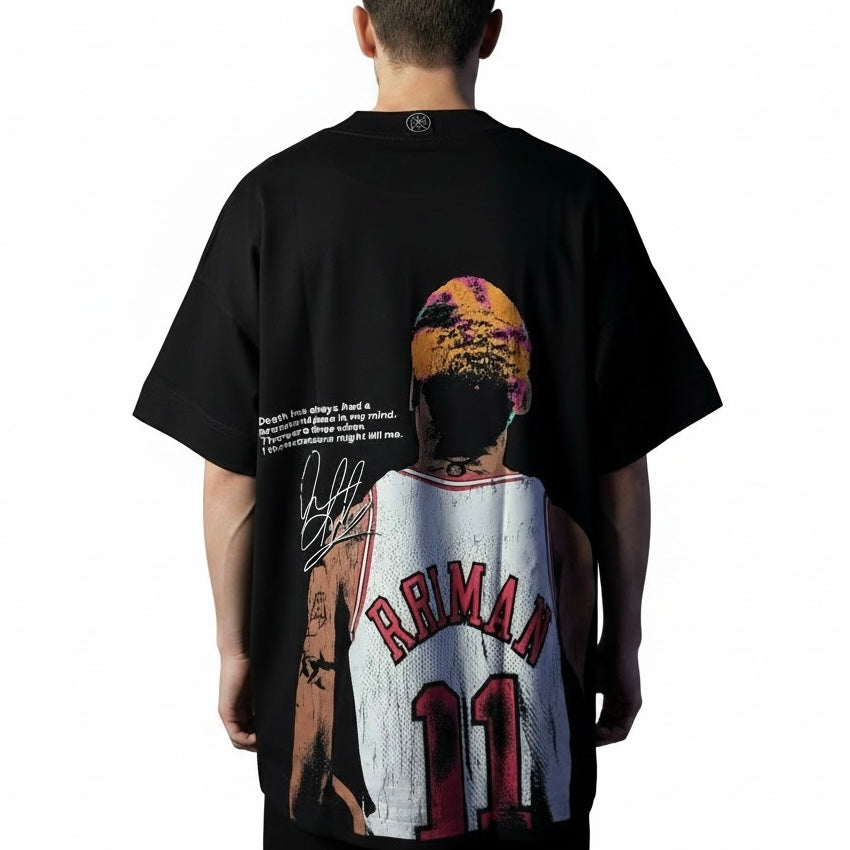 Camiseta Oversized | +71 RRIMAN | PRETA