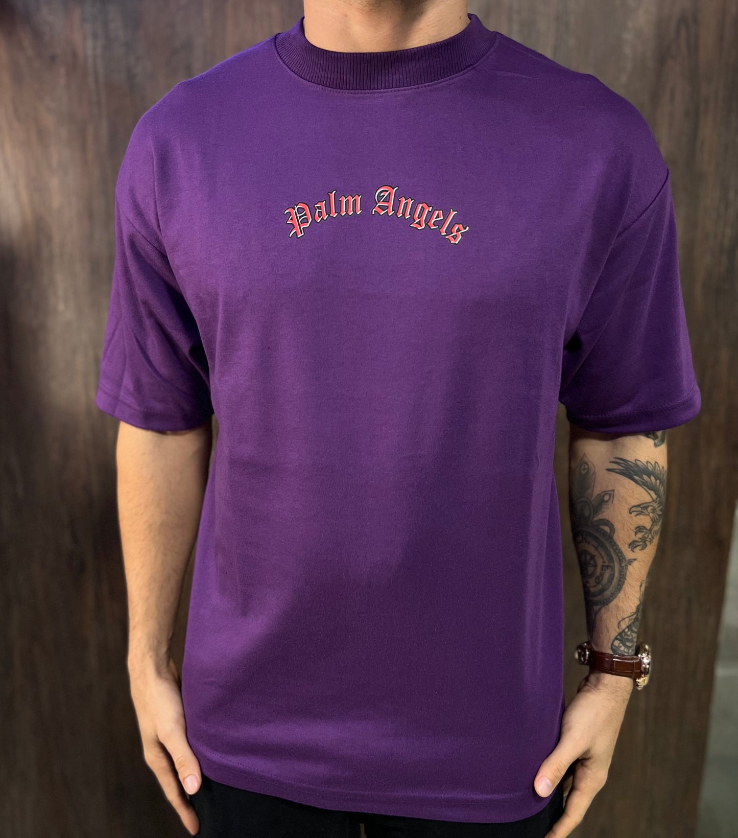 Oversized Palm Angels | Wide Presence - Purple Vibe