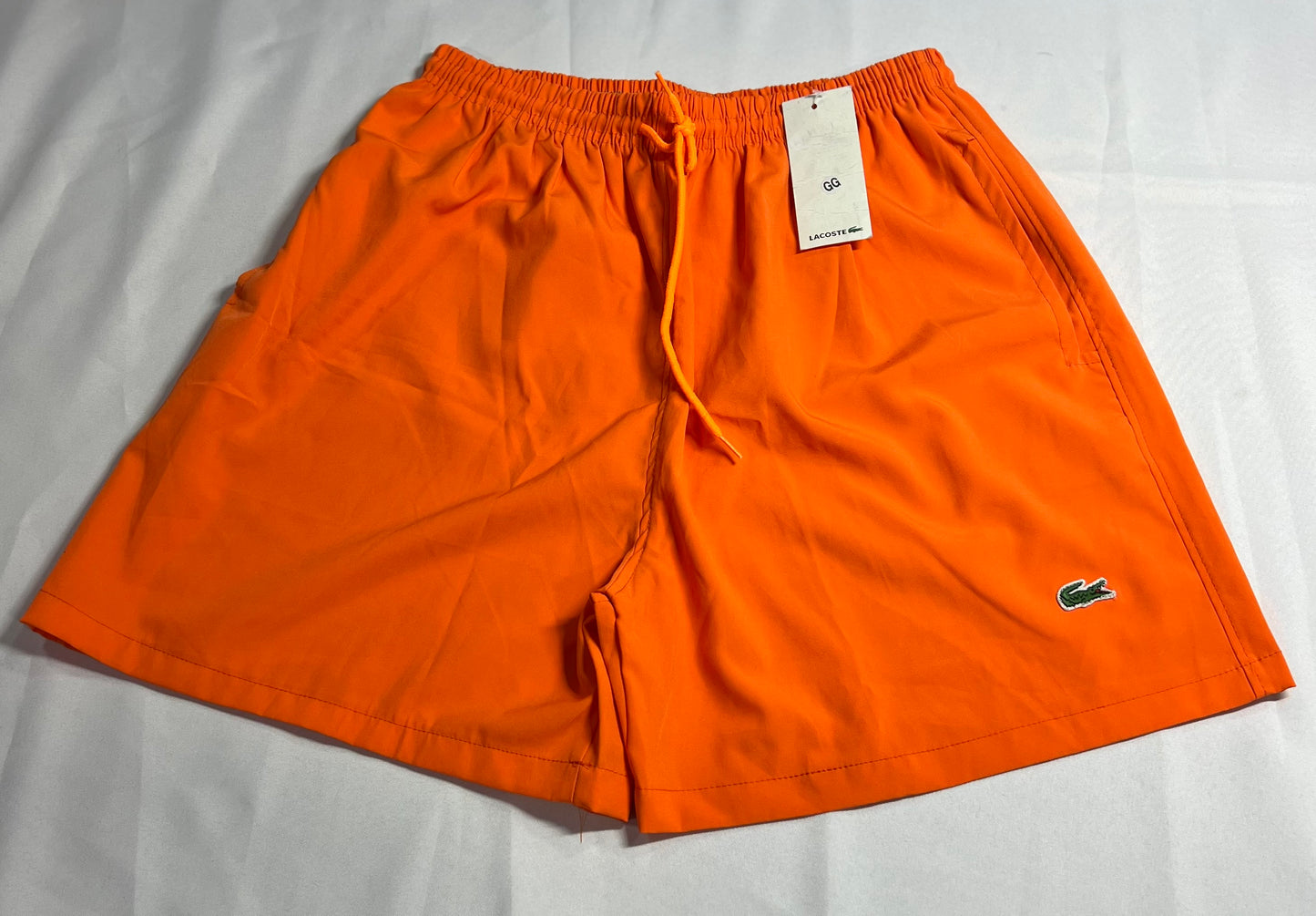 BEACH SHORT LACOSTE - LARANJA
