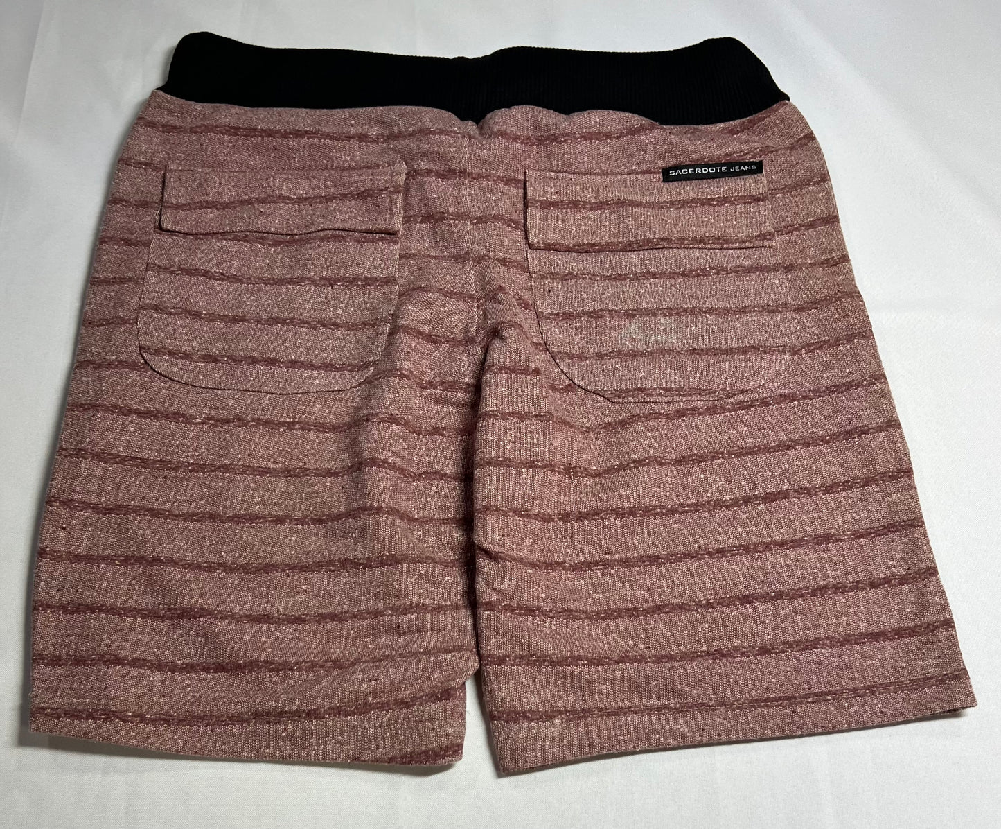 BERMUDA MOLETOM SACERDOTE VERMELHO BLUSH