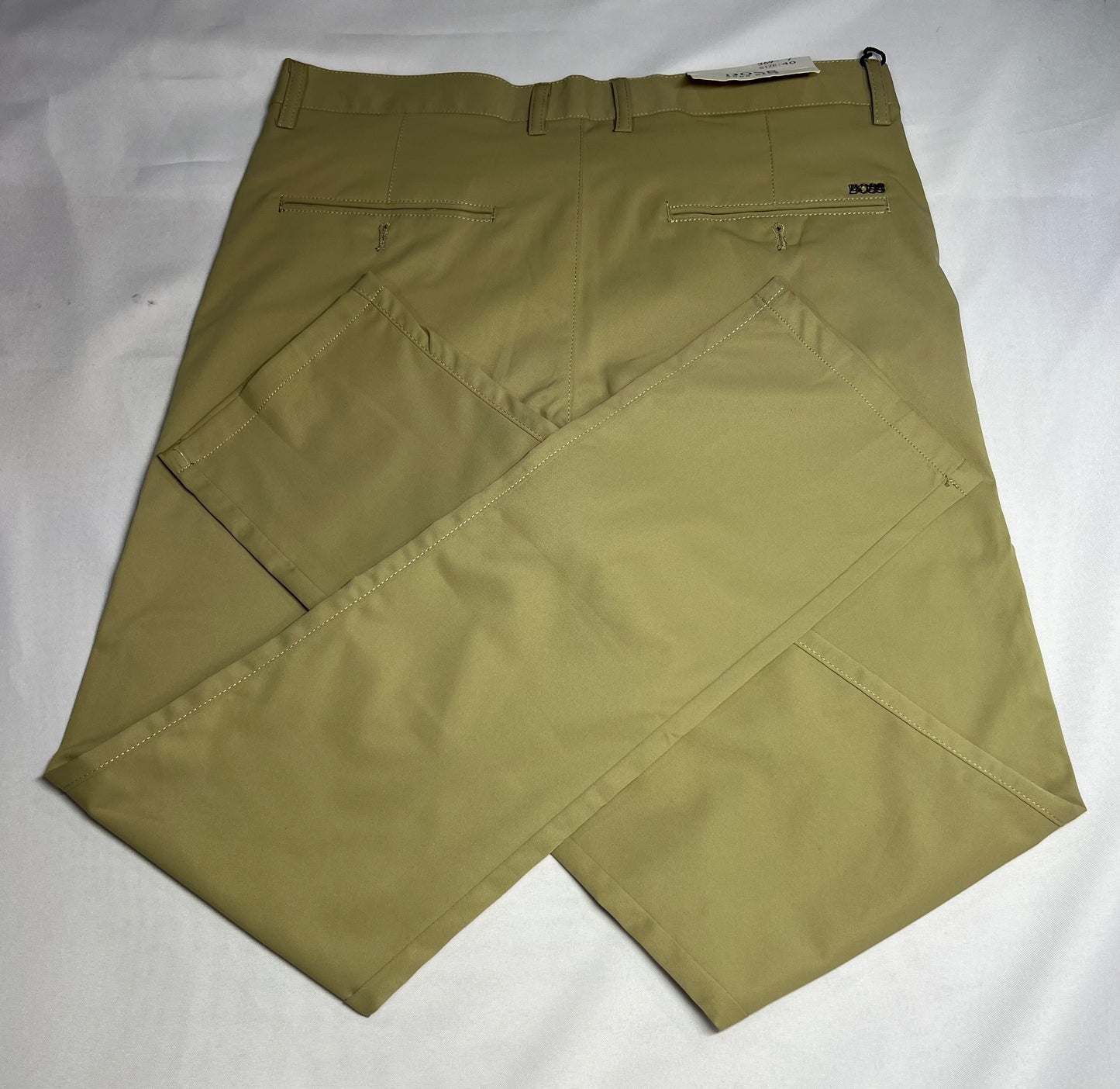 CALÇA ESPORTE FINO HUGO BOSS |BEGE CANYON