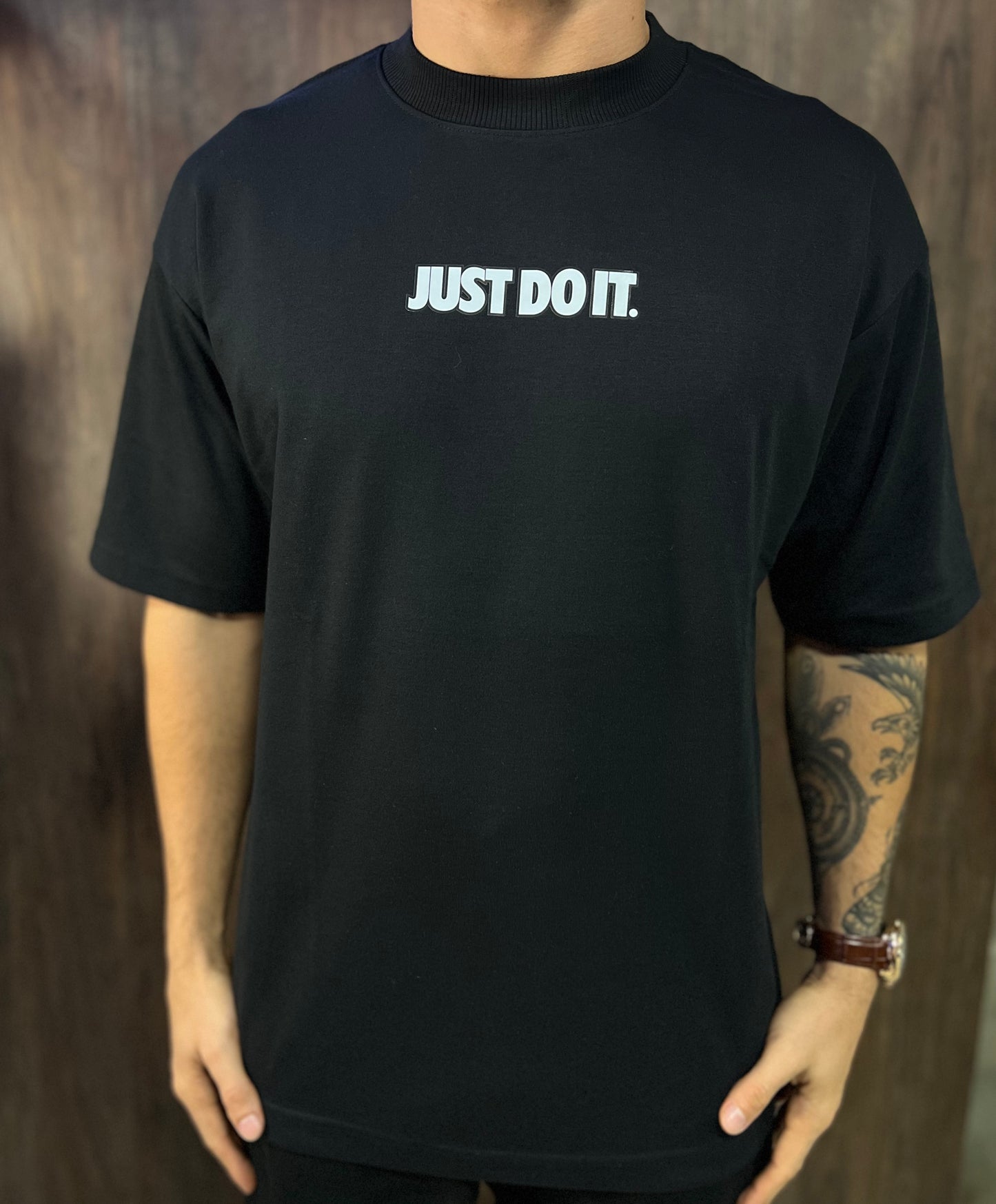 Oversized Nike | Wide Presence - Black Edition Just do It