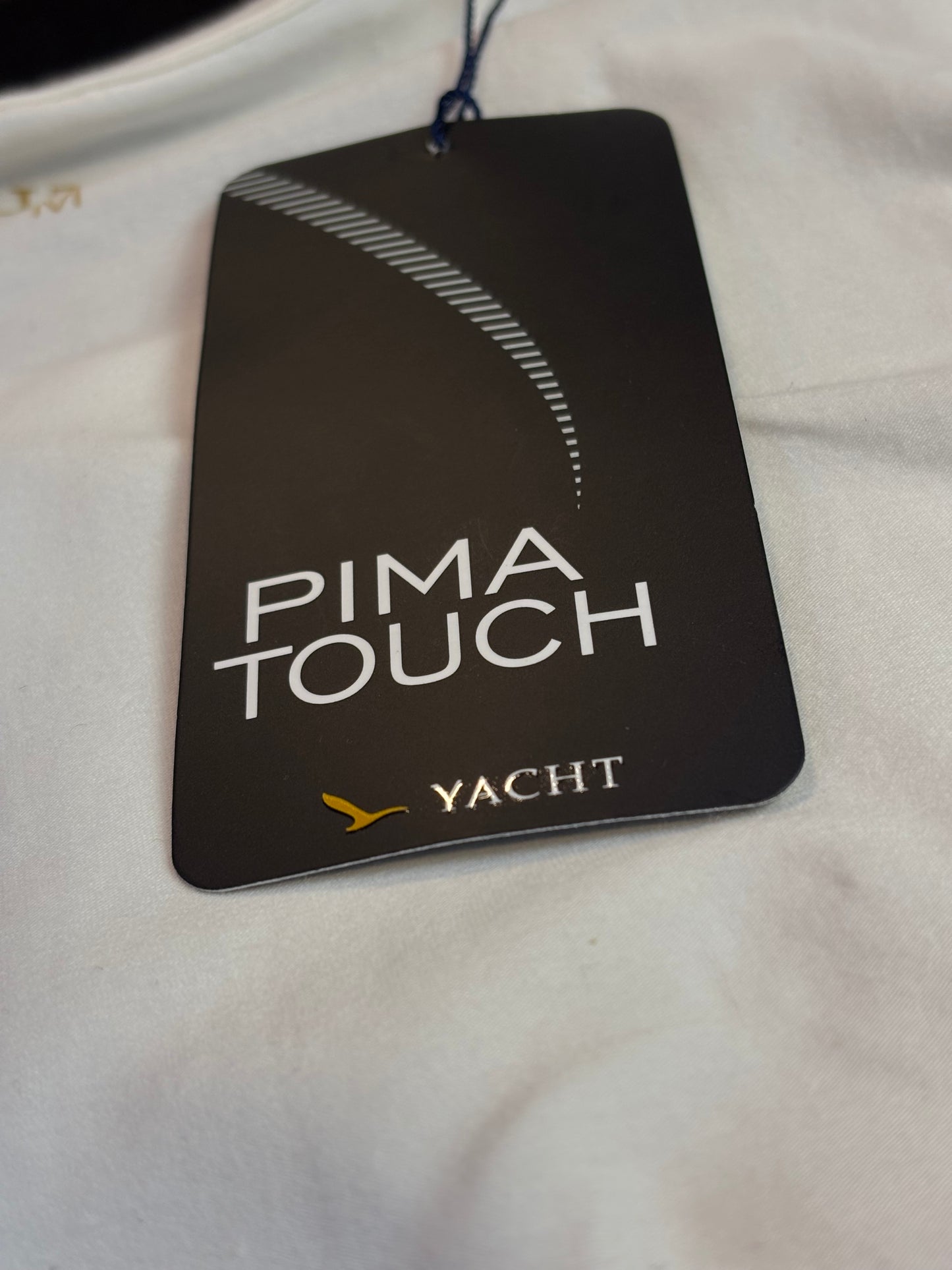 Camiseta Yacht Pima Touch Branca