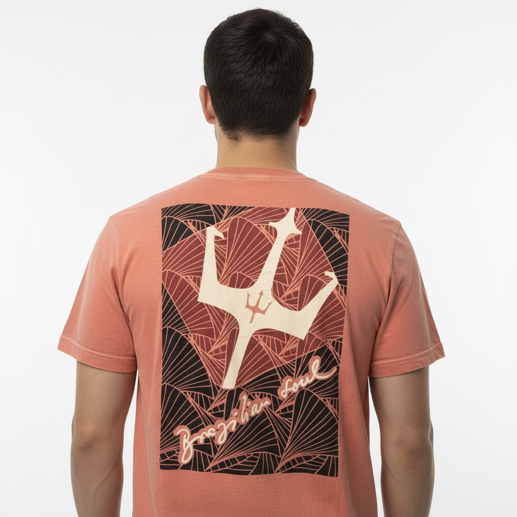 Camiseta Osk | Stone - Terracota