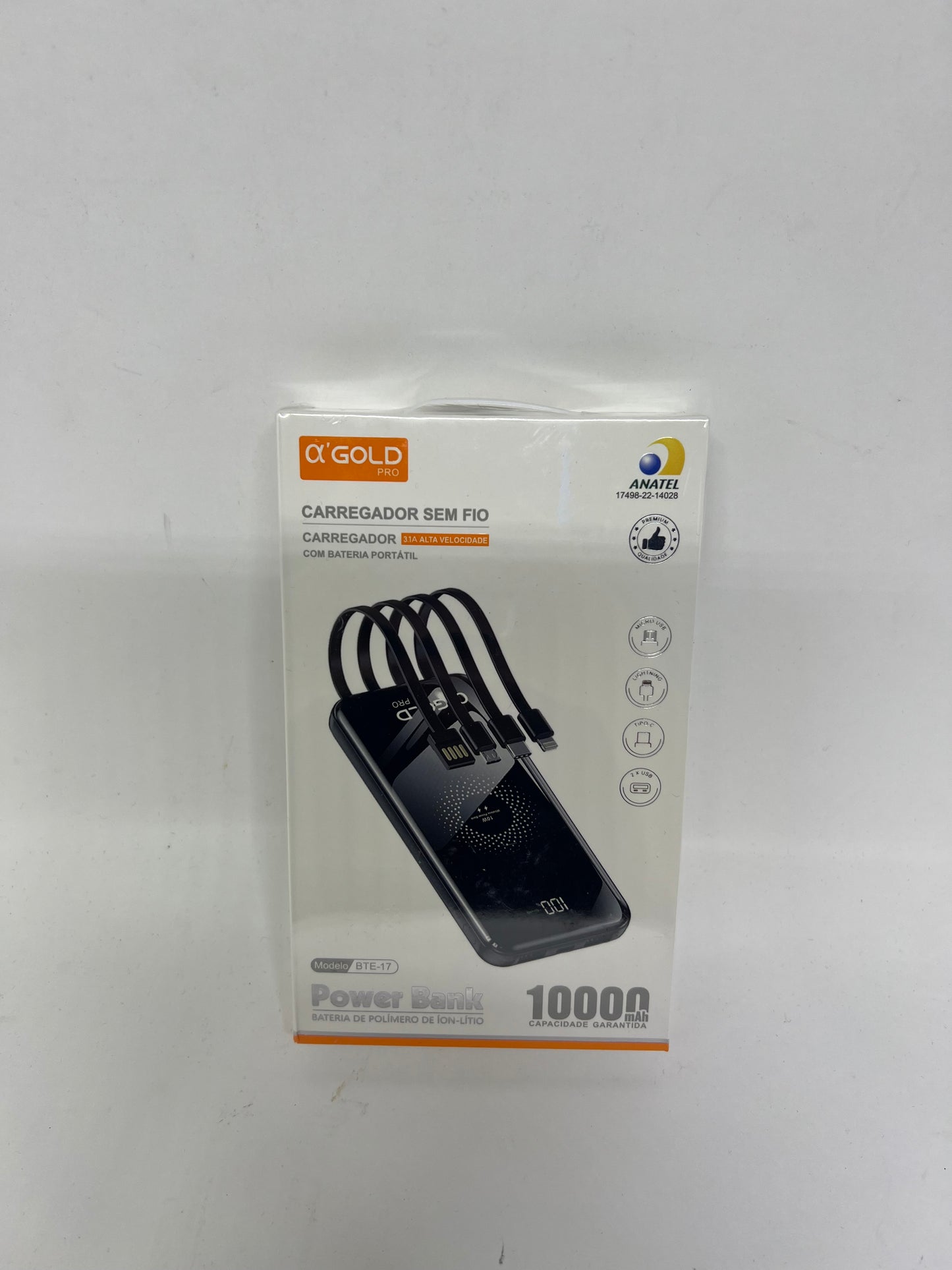 CARREGADOR SEM FIO PORTÁTIL