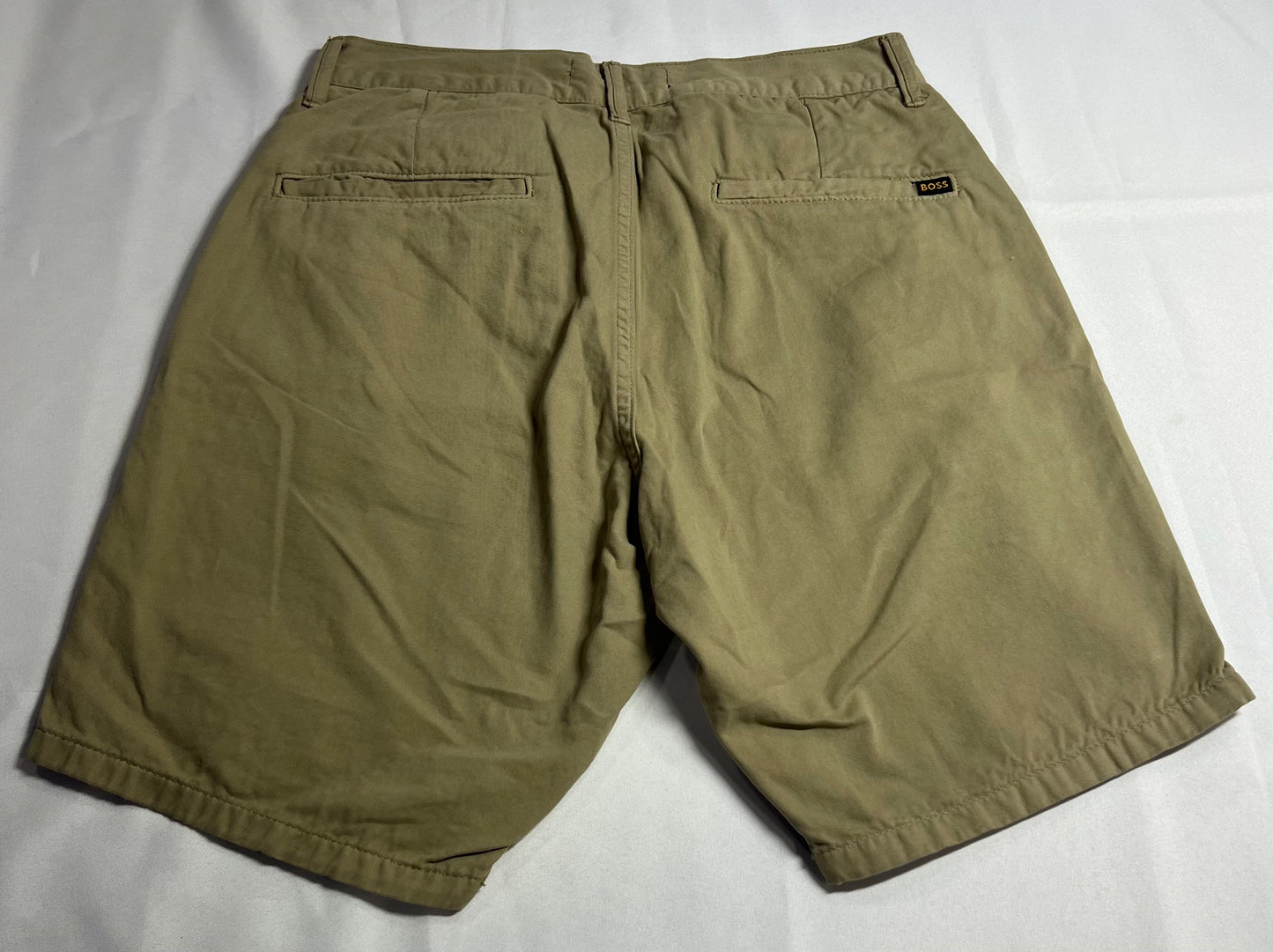 BERMUDA BRIM CASUAL HUGO BOSS AREIA