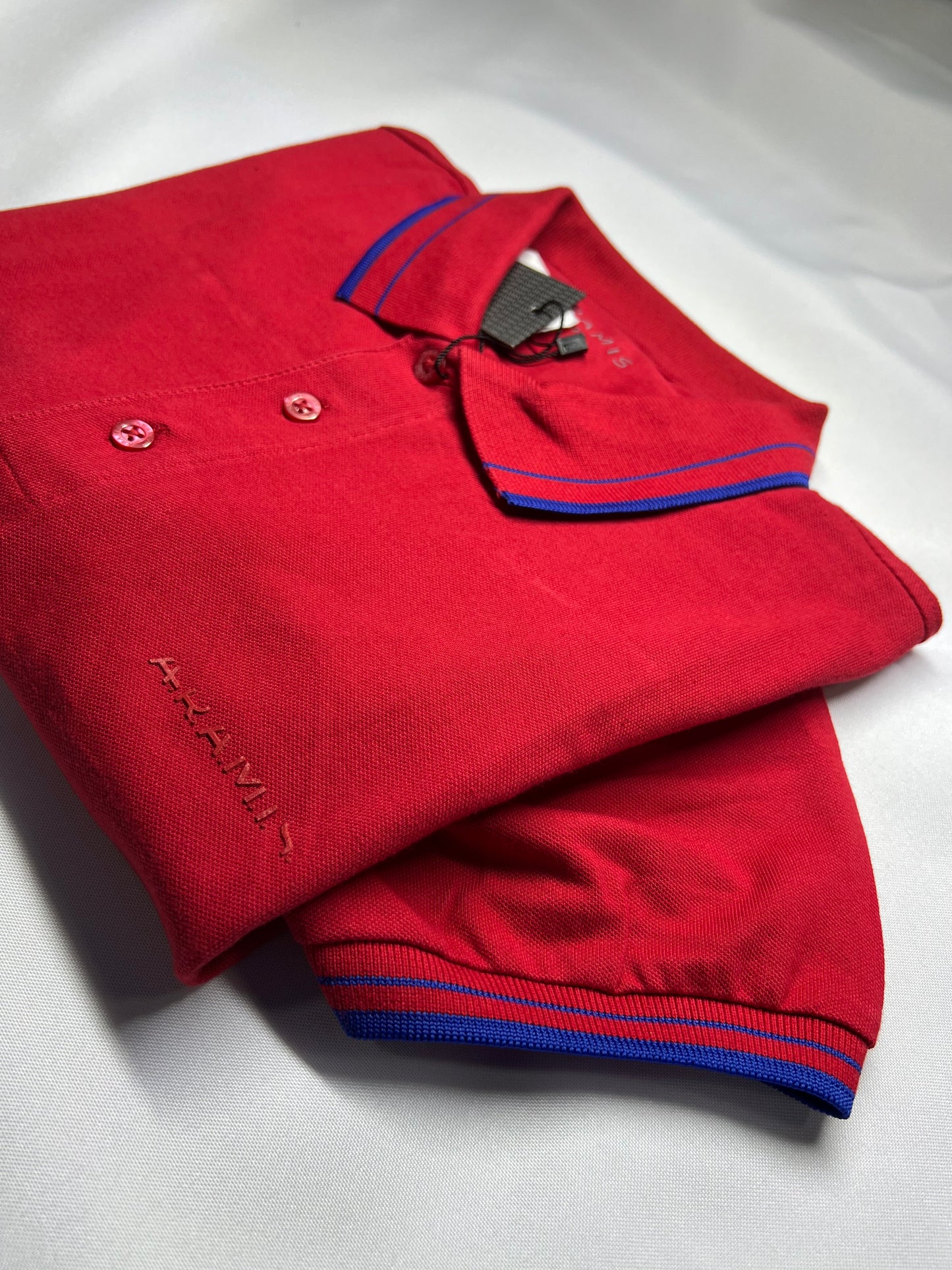 CAMISA GOLA POLO ARAMIS VERMELHA