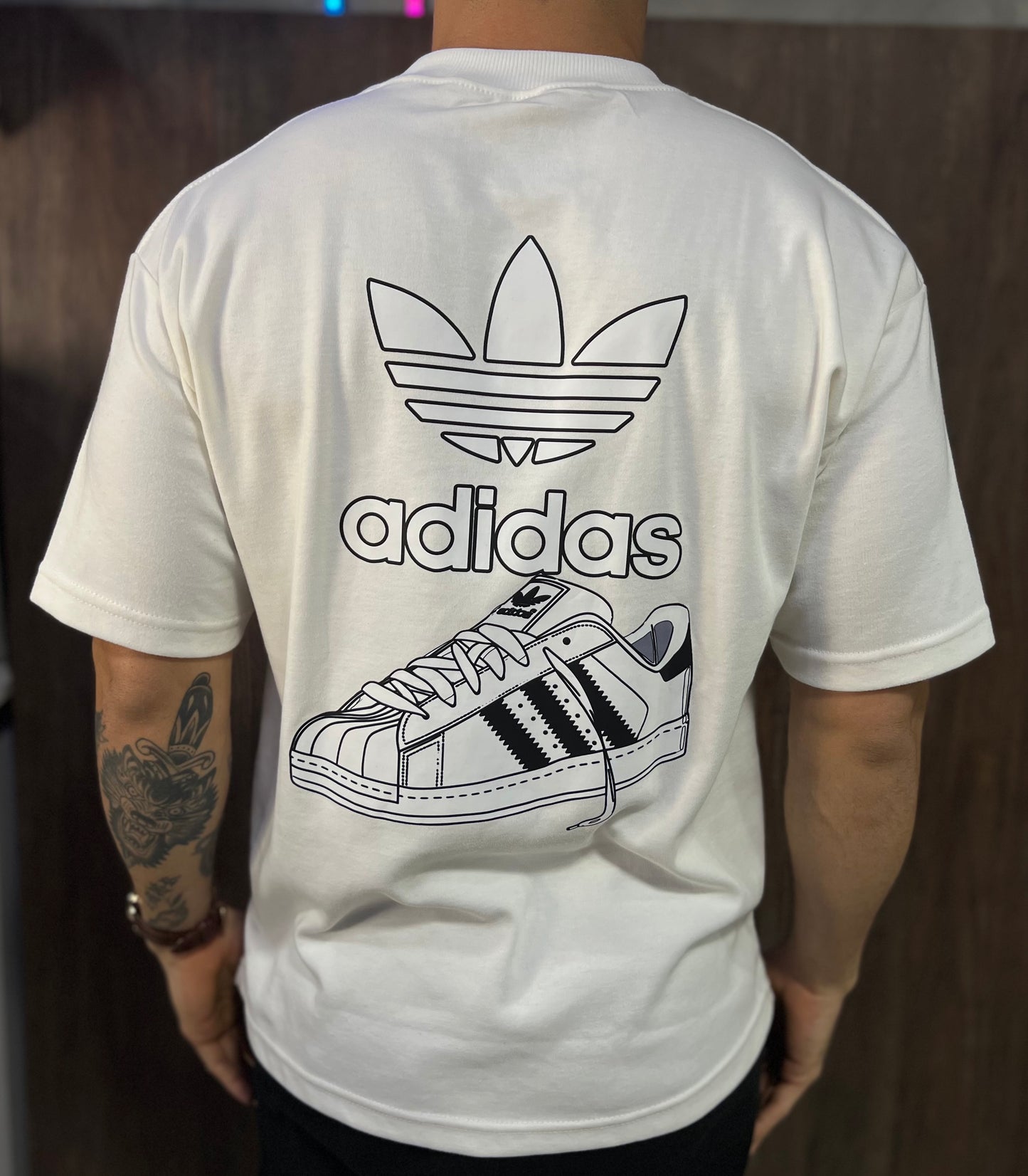 Oversized Adidas | Wide Presence - Off White Campus