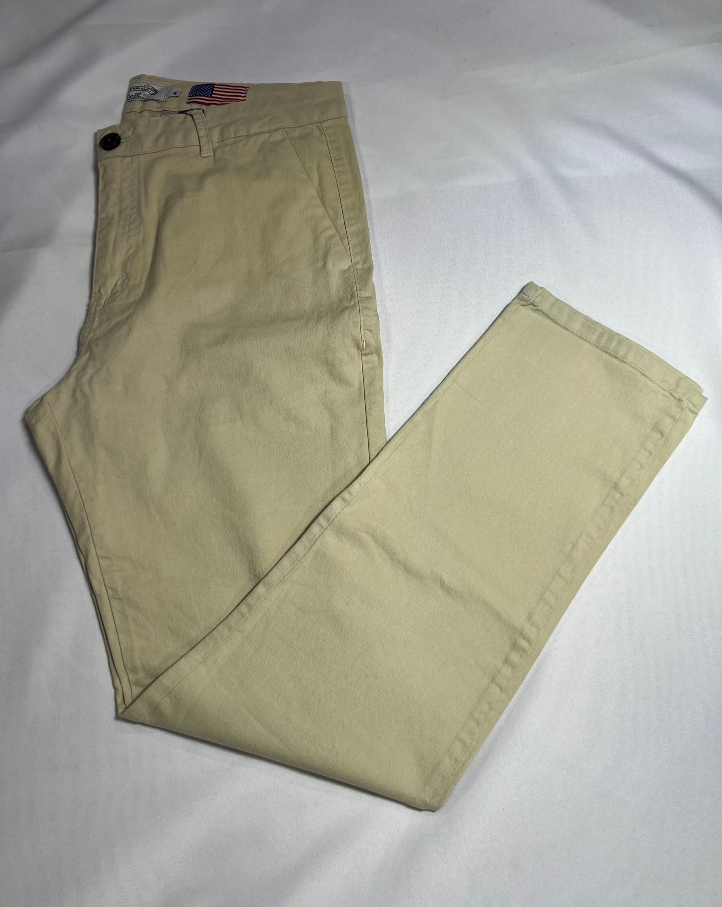 CALÇA BRIM RALPH LAUREN |BRANCO PRAIA