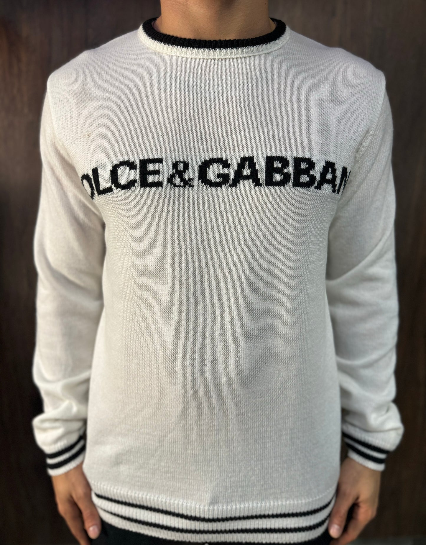 SUÉTER DOLCE & GABBANA BRANCO