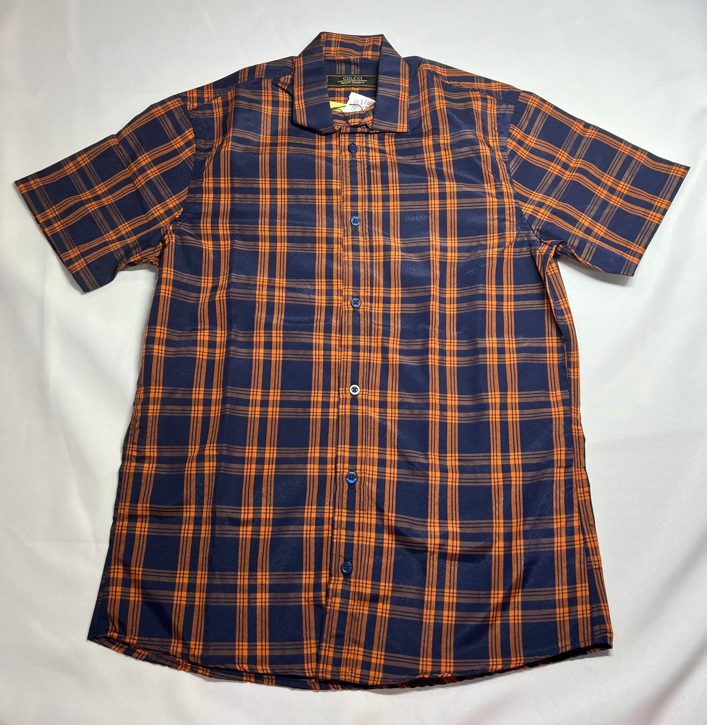 CAMISA DE BOTÃO CCI QUADRICULADA