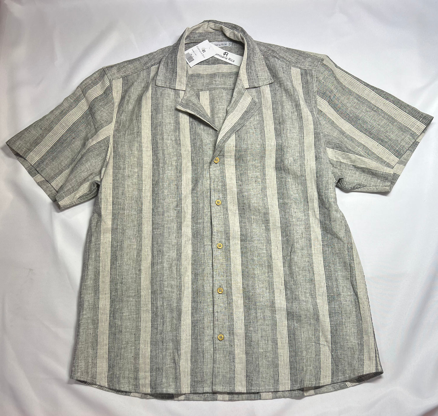 CAMISA DE BOTÃO CINZA