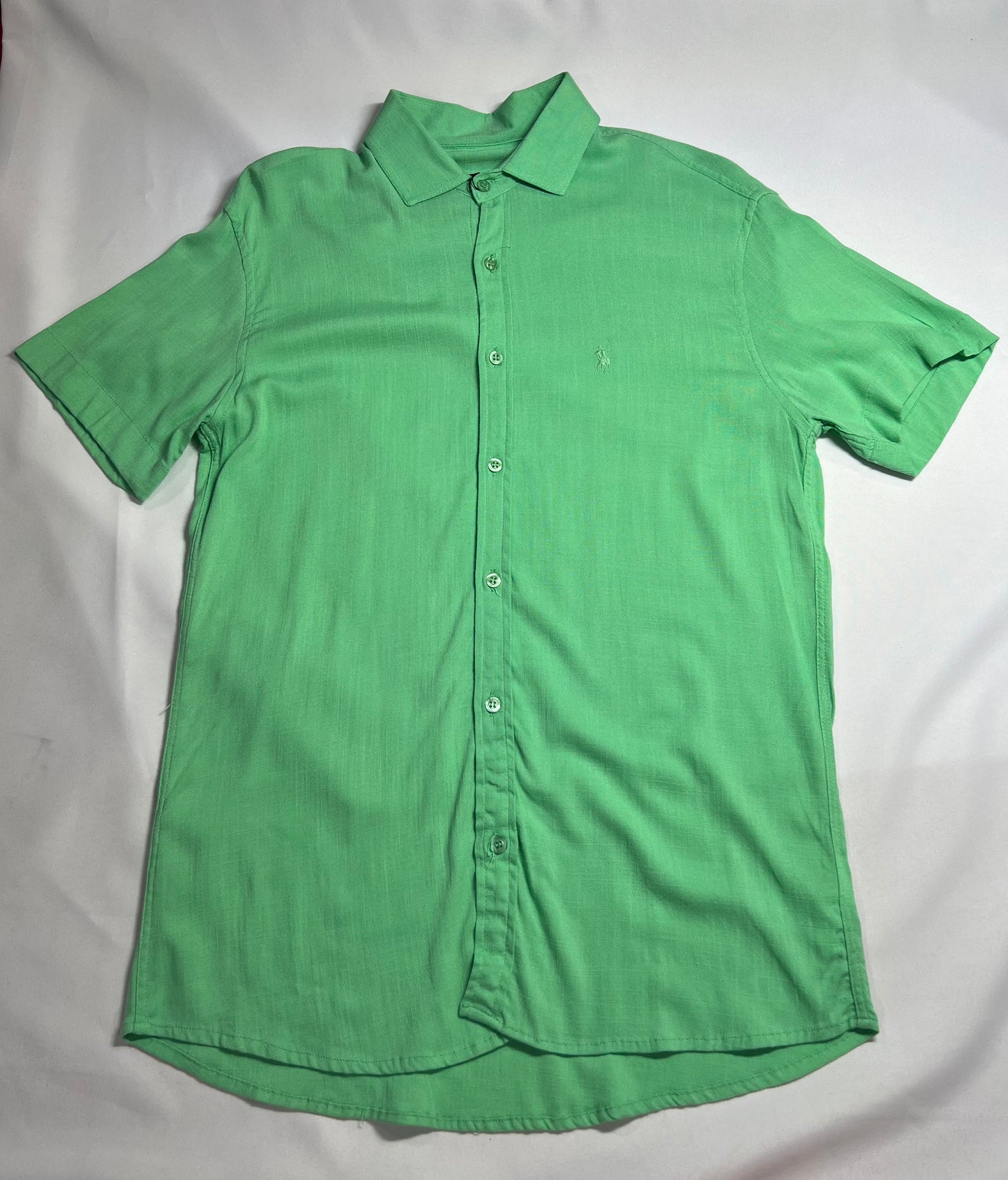 CAMISA DE BOTÃO VISCOLINHO RALPH VERDE