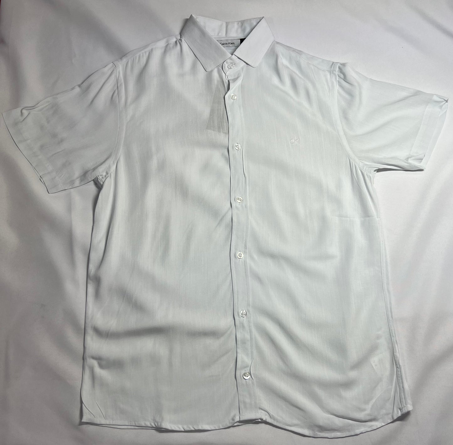 CAMISA DE BOTÃO VISCOLINHO X BRANCA