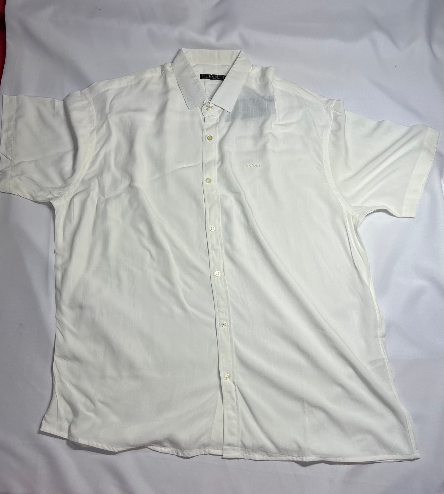 CAMISA DE BOTÃO VISCOLINHO CCI BRANCO GELO