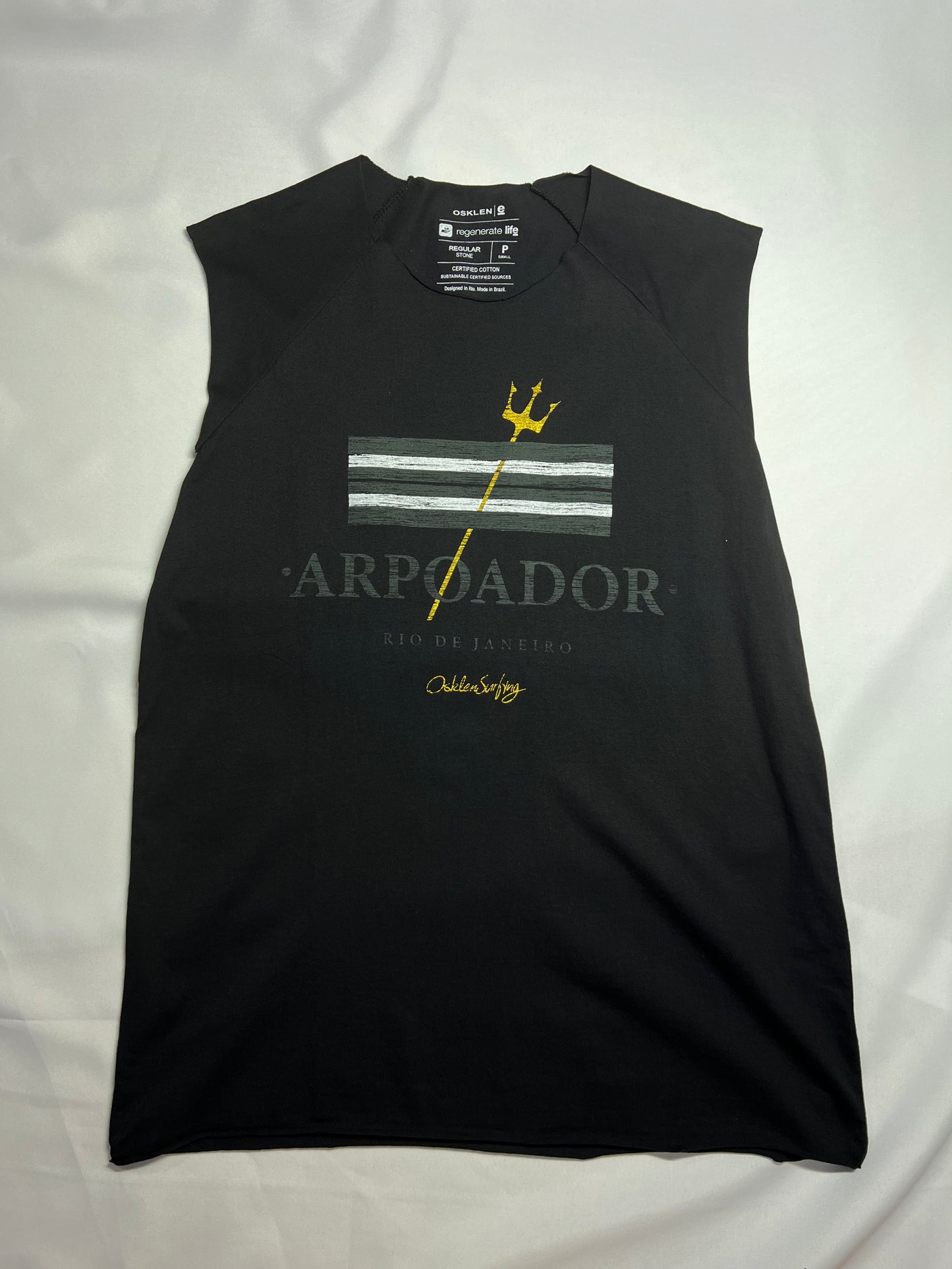 REGATA MACHÃO OSK PRETA