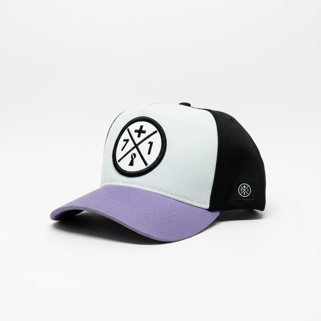 Boné +71 Clothing | Snapback - Purple Tab