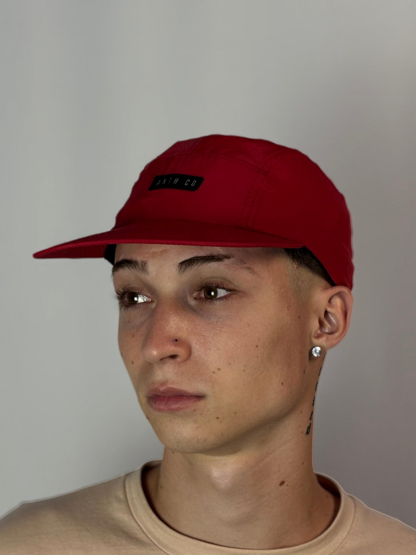 Boné Anth-Co | Hat Chain Stitch - Red