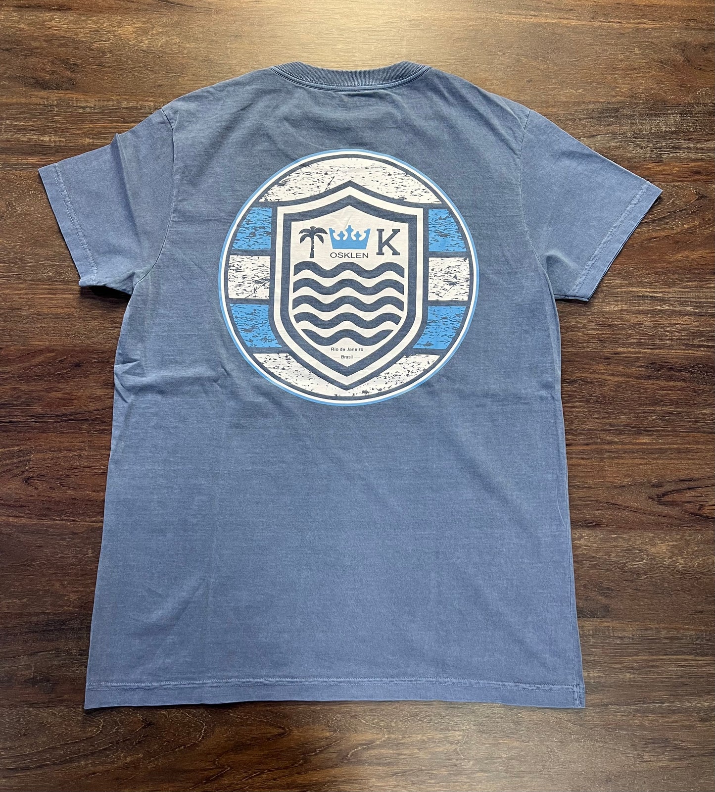 CAMISETA OSKLEN STONE- Azul
