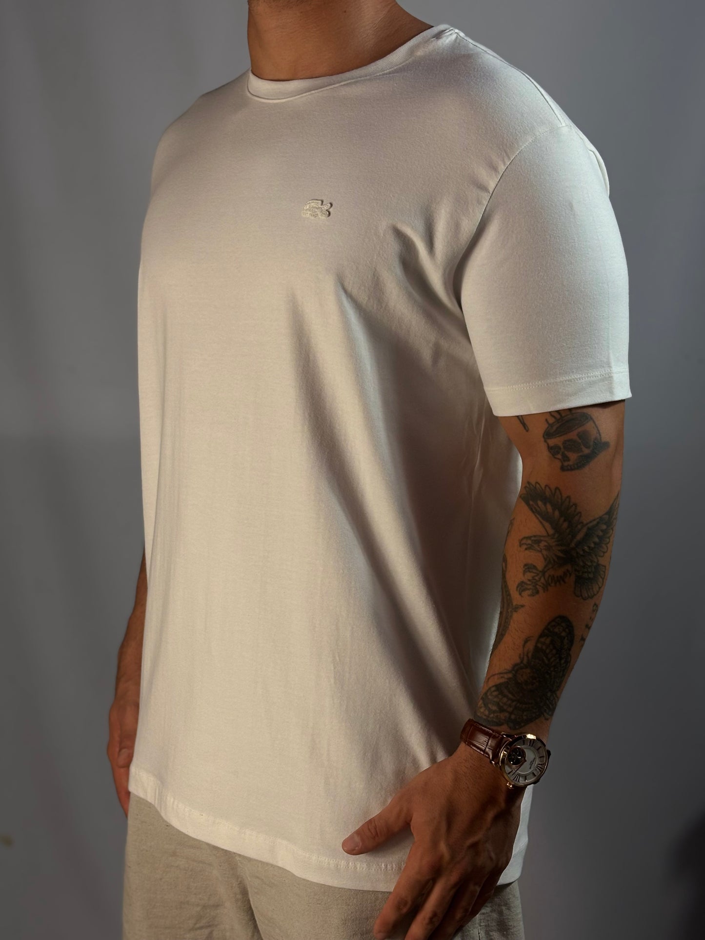 T-Shirt Lacoste | Coton Pima - All White