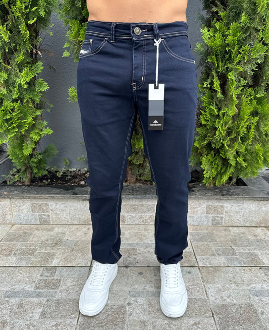 Calça FAVORETTI | Slim Fit - Navy Favø