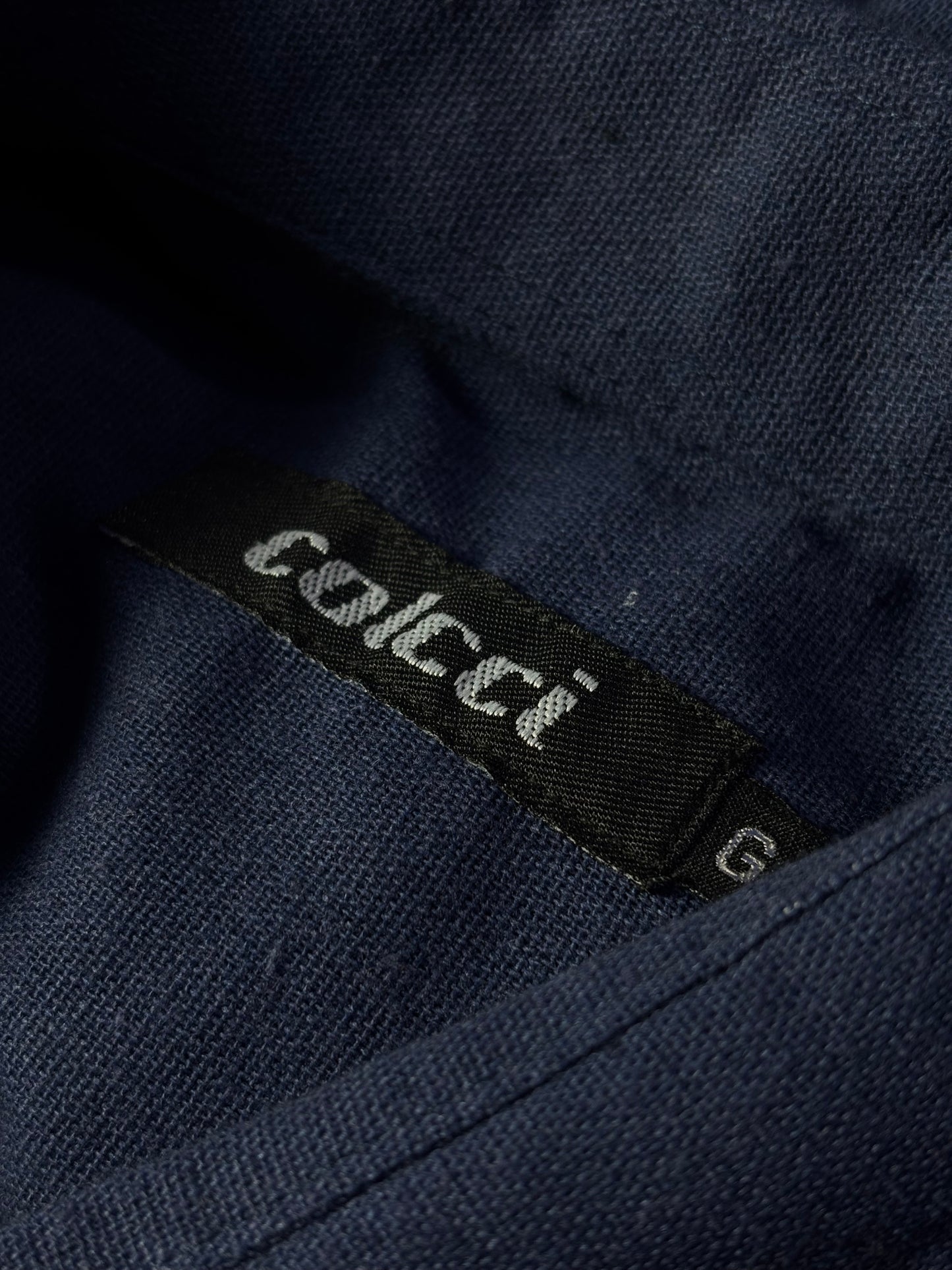 Camisa CCI | Casual Linho - Navy Blue
