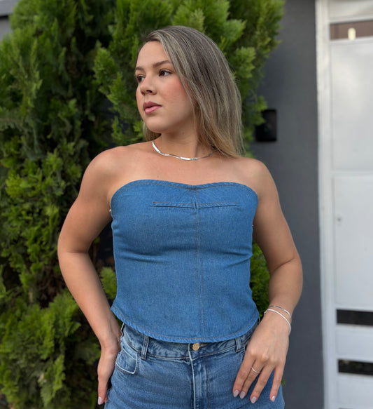 TOP COLCCI - JEANS