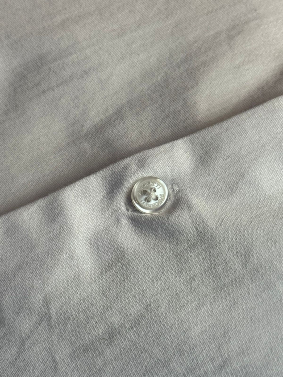 Camisa Social Ateliê Favoretti Algodão Egípcio com Elastano