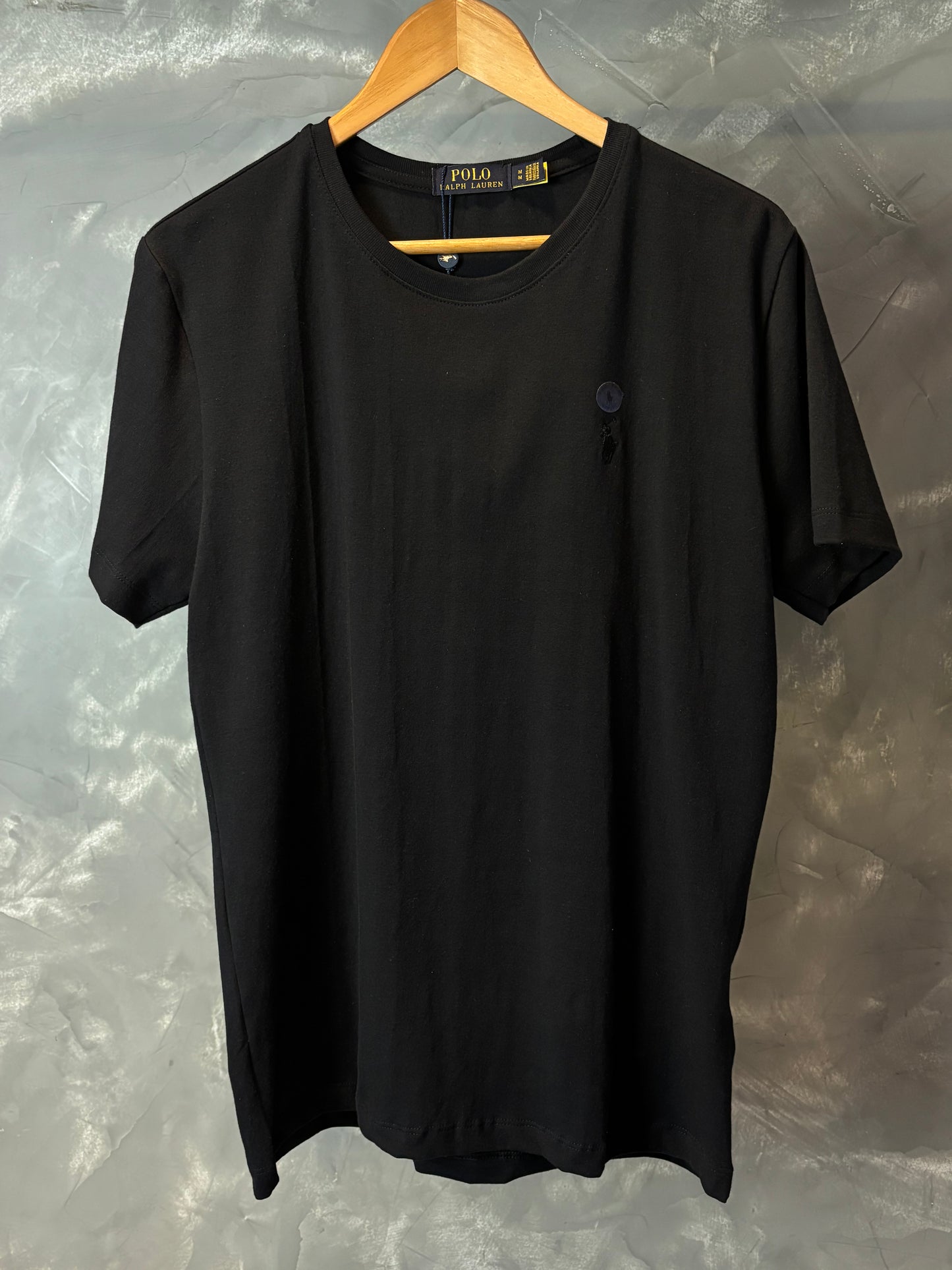 T-Shirt Ralph Lauren Tee Special Cotton Pima All Black