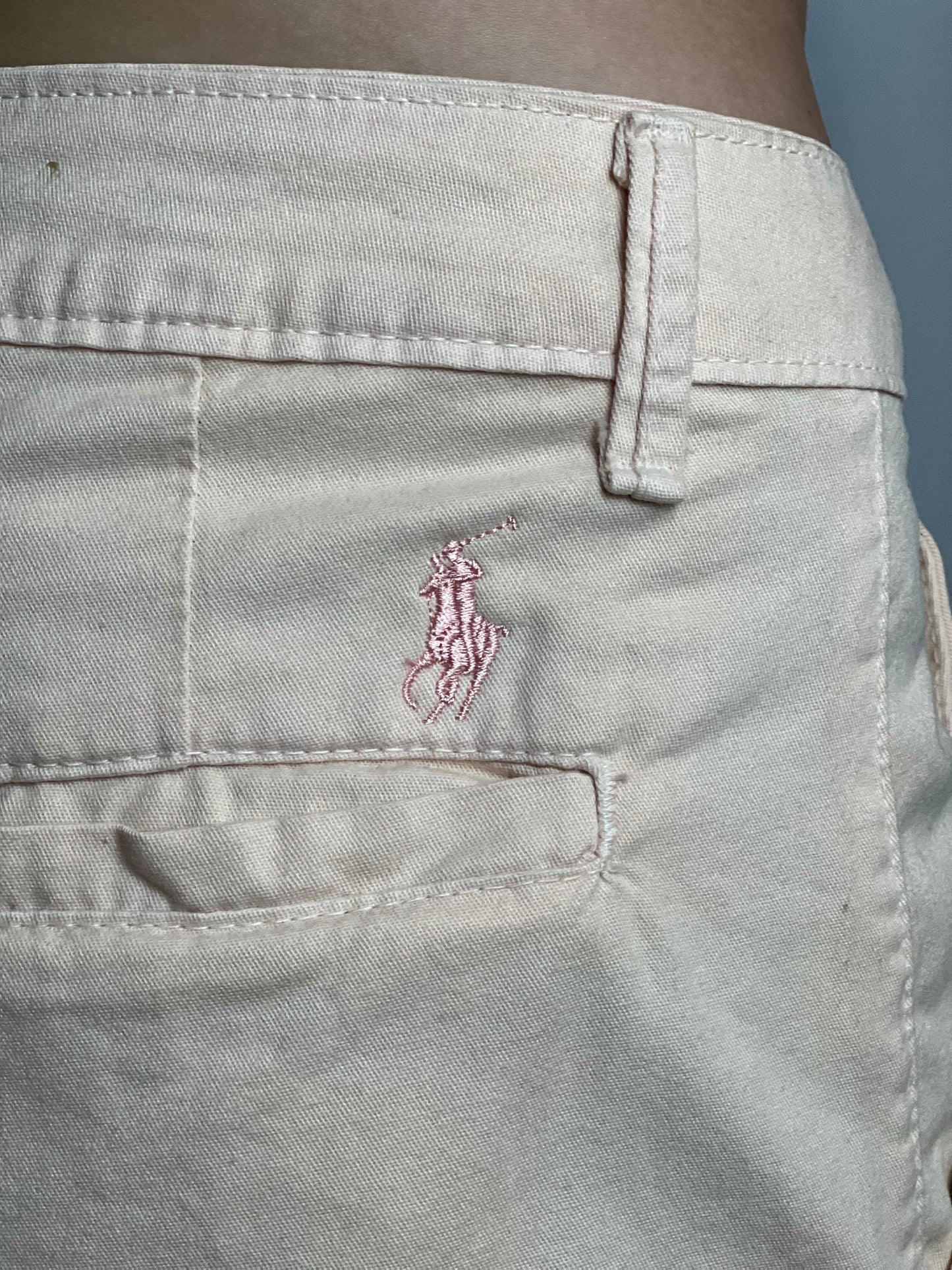 Bermuda Alfaiataria Ralph Lauren | Sarja Twill Soft - Rosé