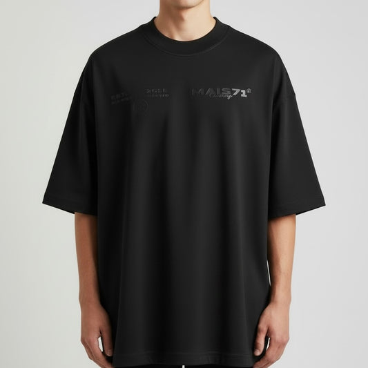 Camiseta Oversized | +71 All Black