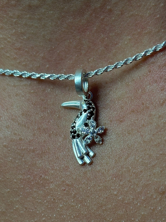 Berloque | Prata 925 Collection Pandora - Nature Bird