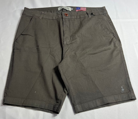 BERMUDA BRIM RALPH LAUREN CINZA CHUMBO