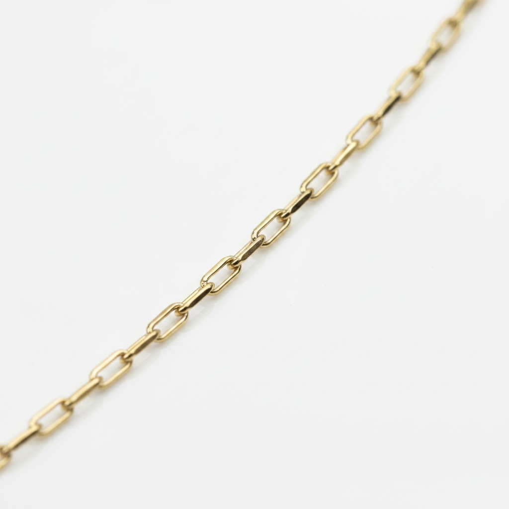 Tijolinho | corrente banhada a ouro 18K | 60cm