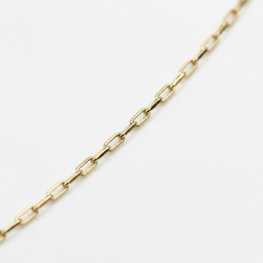 Tijolinho | corrente banhada a ouro 18K | 60cm