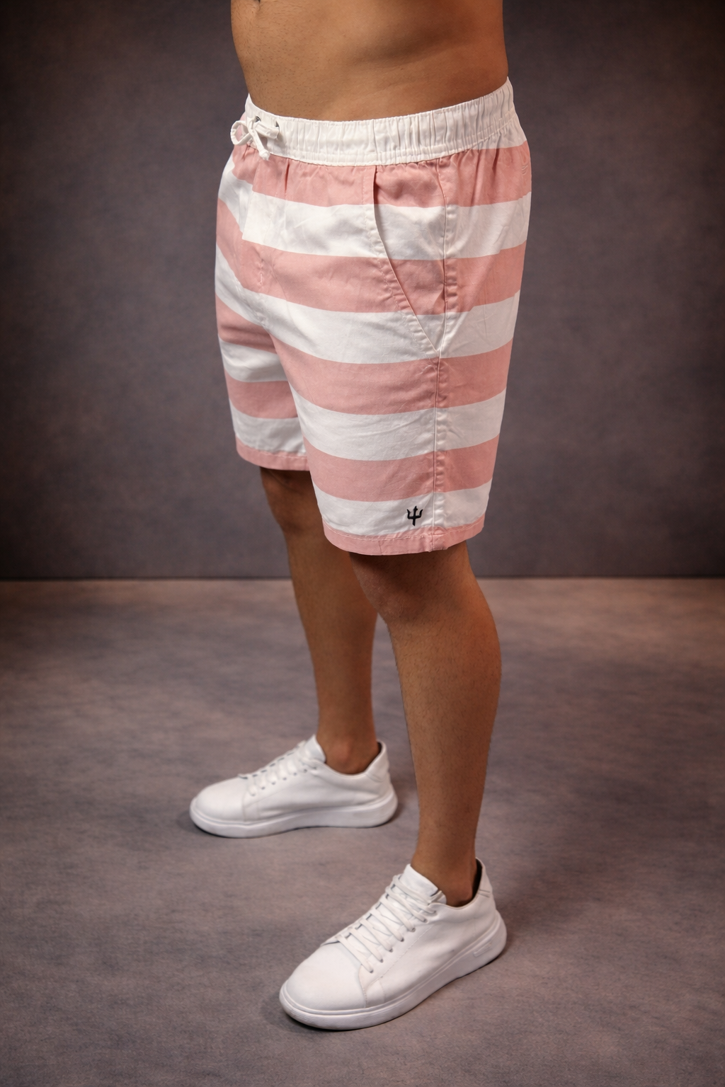 Short Casual Osklen | Sarja natural Flow - Listrado