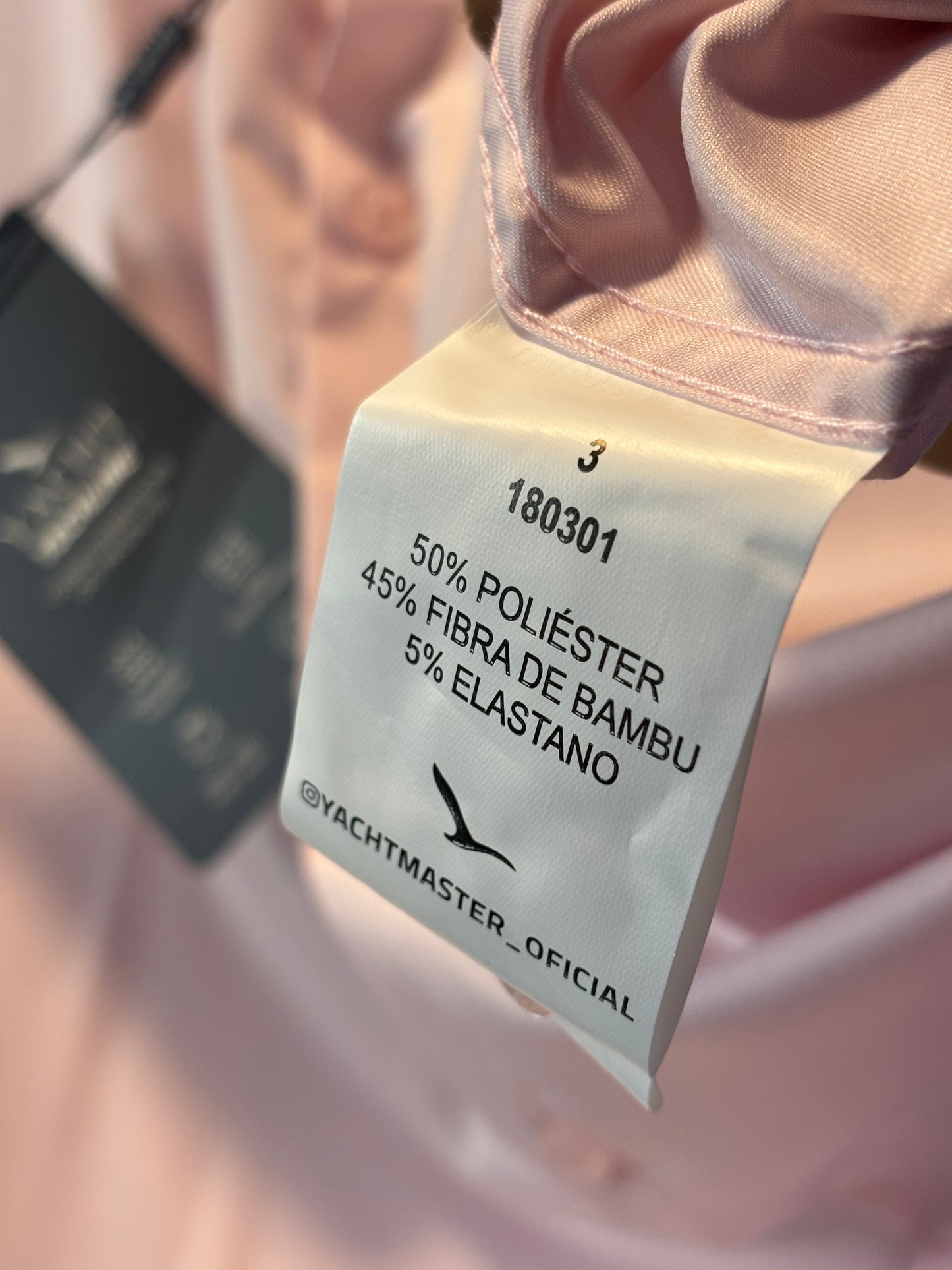 Camisa Social Yacht - Slim Fit - Rosa Claro